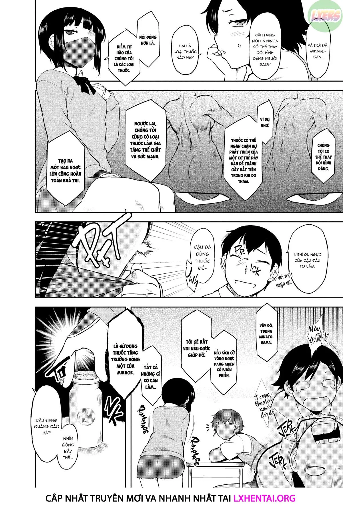 HentaiVN.net - Ảnh 8 - Bokunchi no Mikage-san - Chap 4