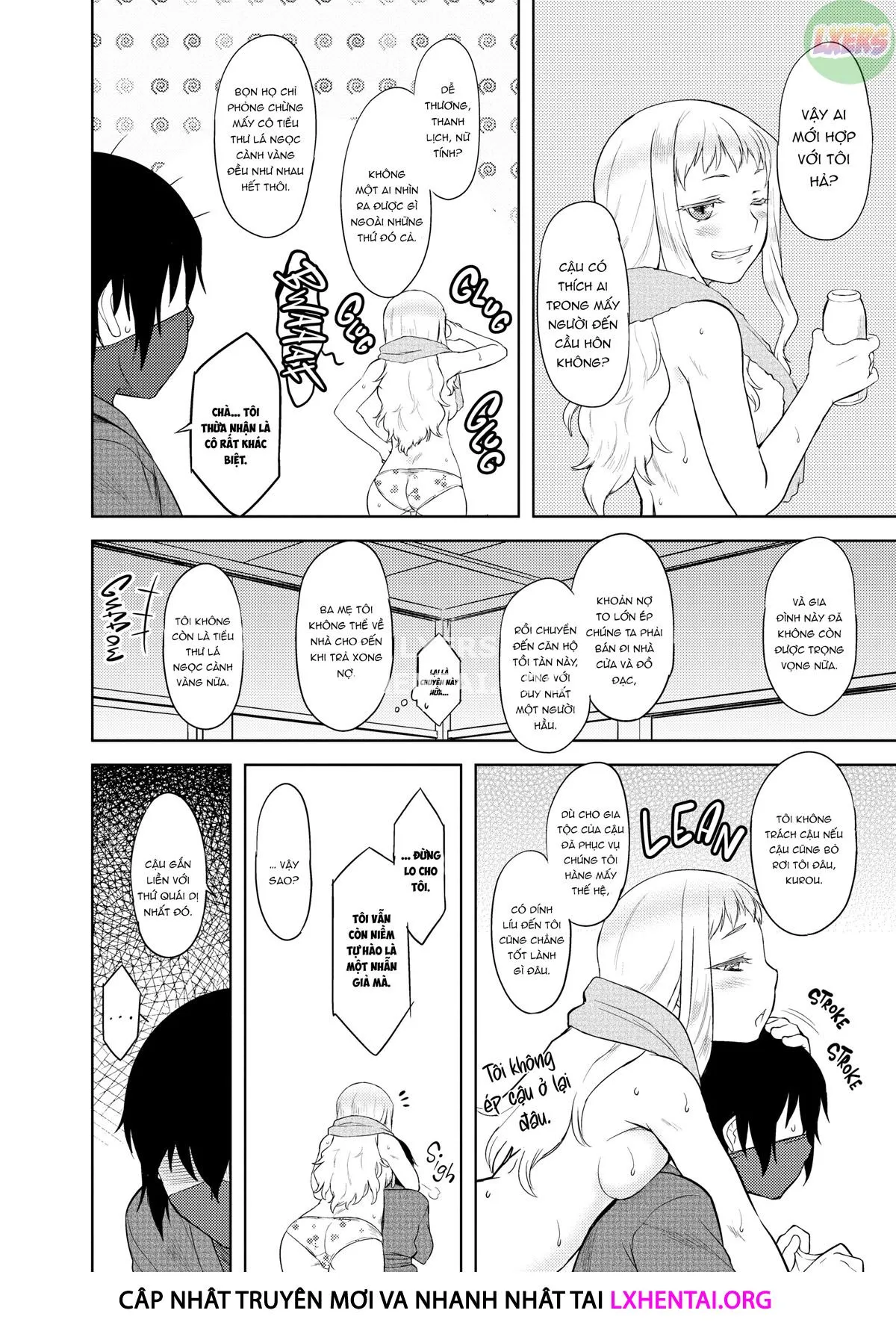 HentaiVN.net - Ảnh 8 - Bokunchi no Mikage-san - Chap 6