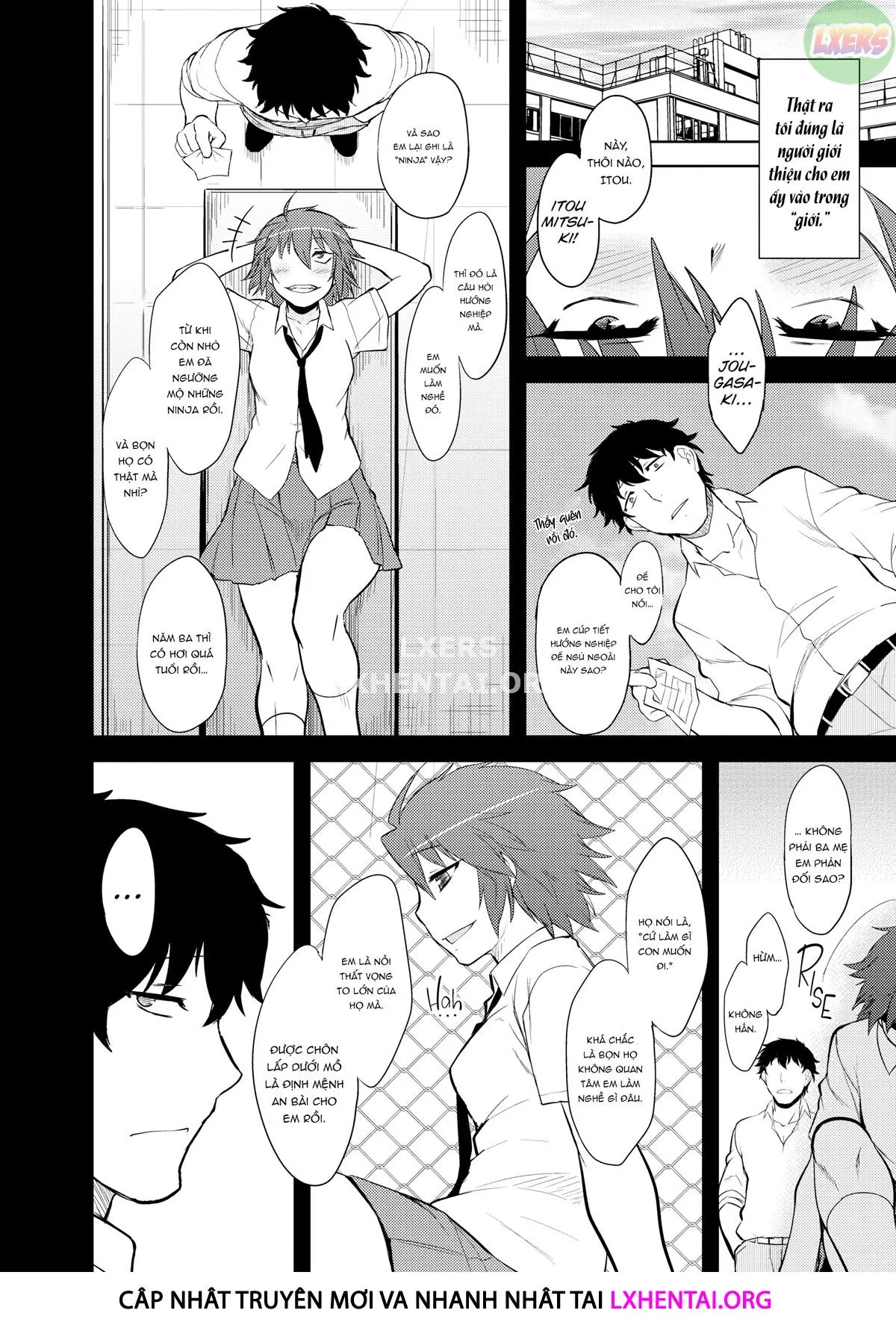 HentaiVN.net - Ảnh 8 - Bokunchi no Mikage-san - Chap 7