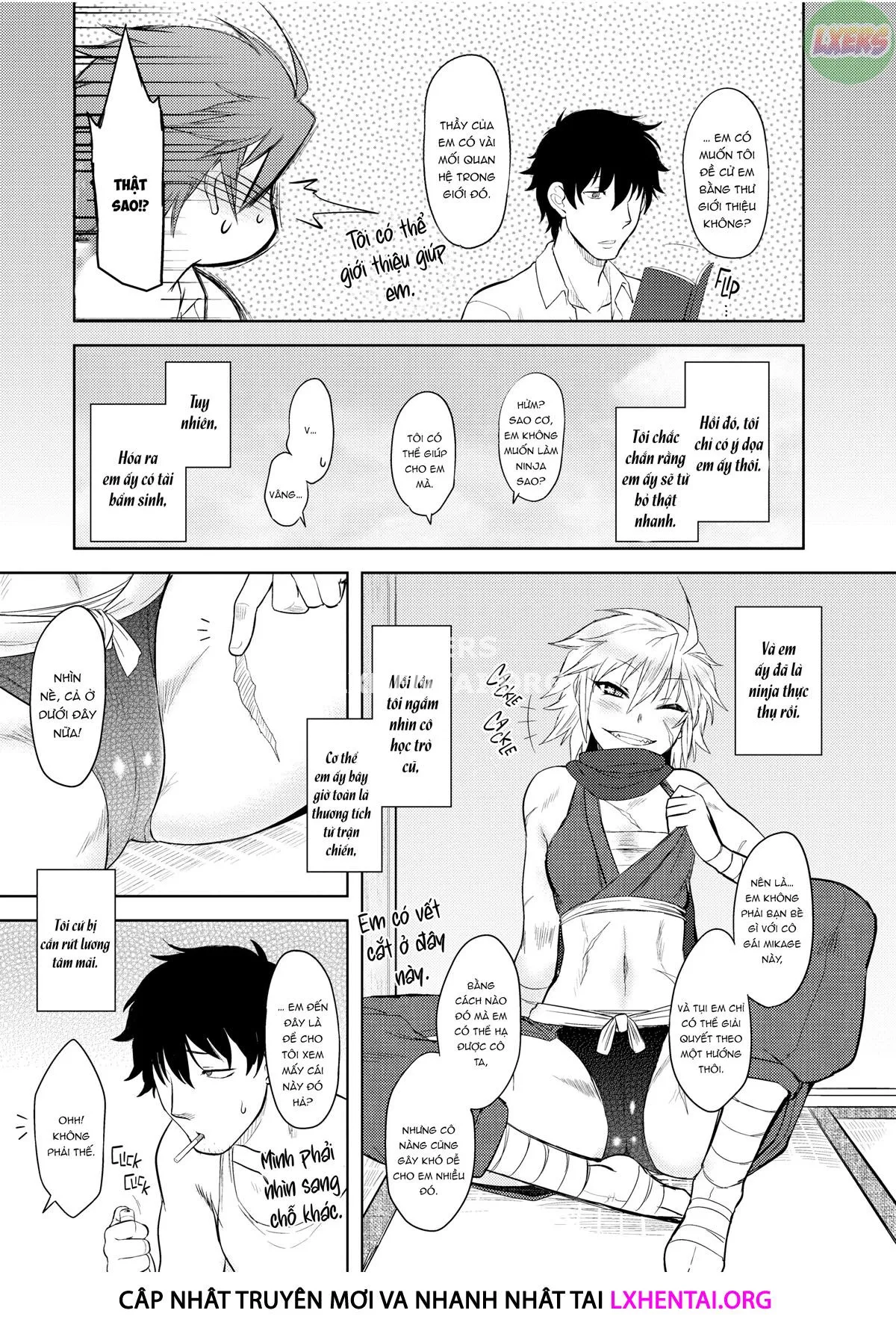 HentaiVN.net - Ảnh 9 - Bokunchi no Mikage-san - Chap 7