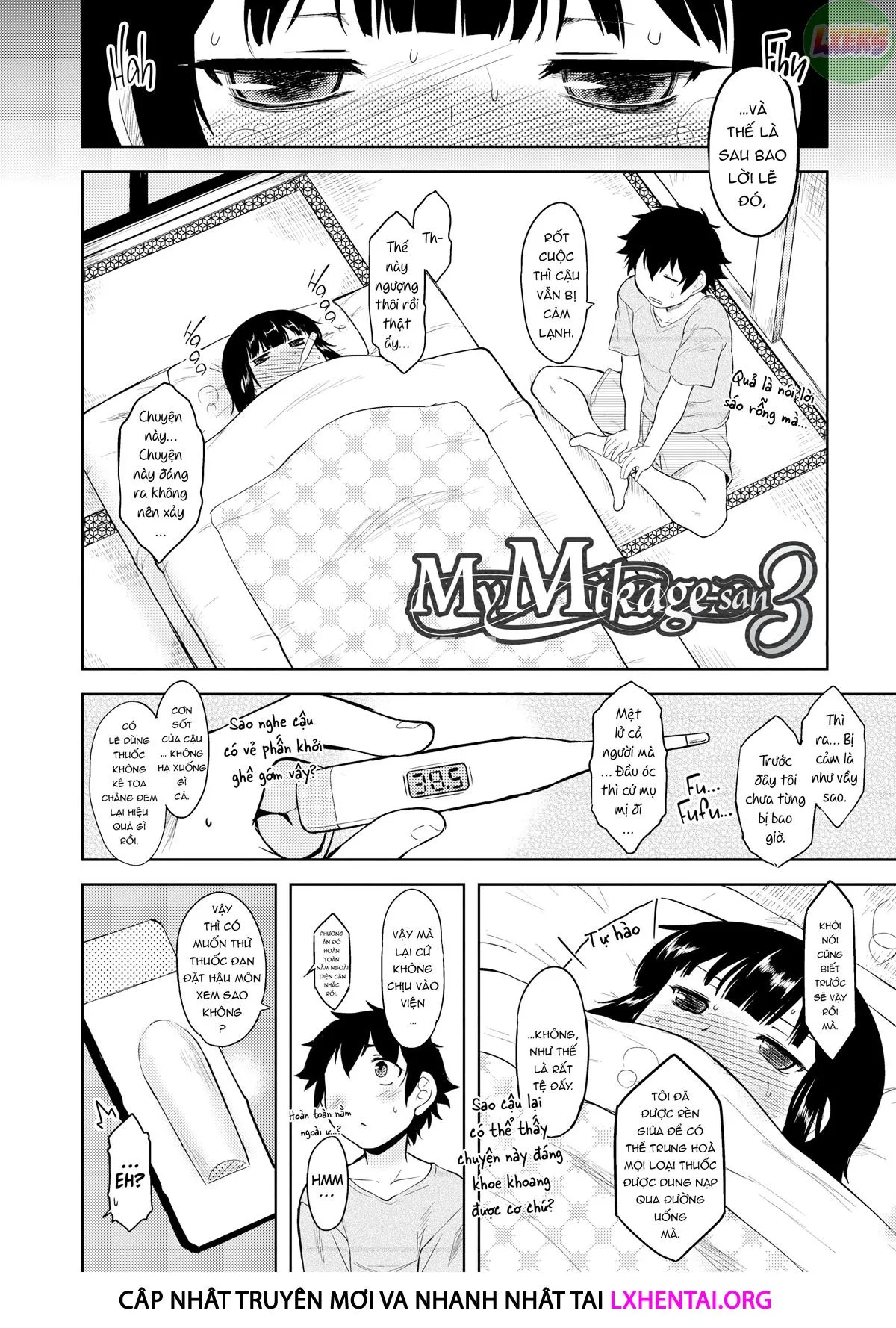 HentaiVN.net - Ảnh 6 - Bokunchi no Mikage-san - Chap 8