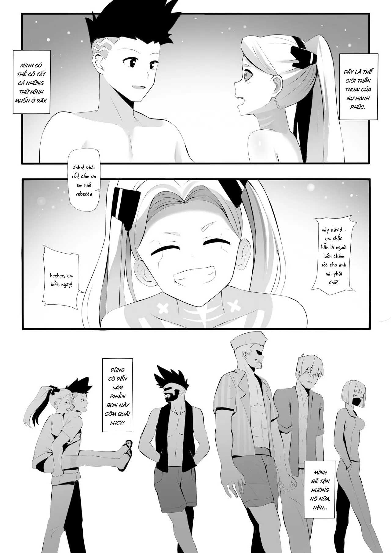 HentaiVN.net - Ảnh 14 - Cuộc sống hàng ngày mà Rebecca mong đợi - Oneshot