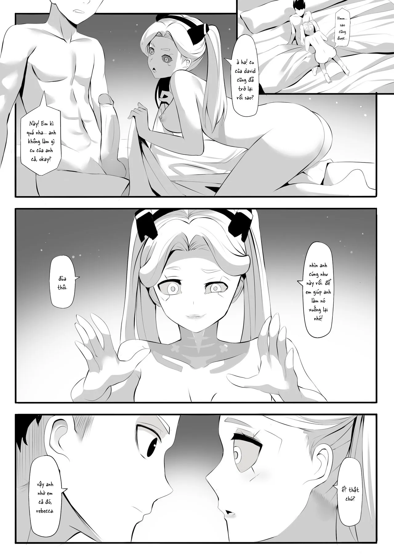HentaiVN.net - Ảnh 5 - Cuộc sống hàng ngày mà Rebecca mong đợi - Oneshot