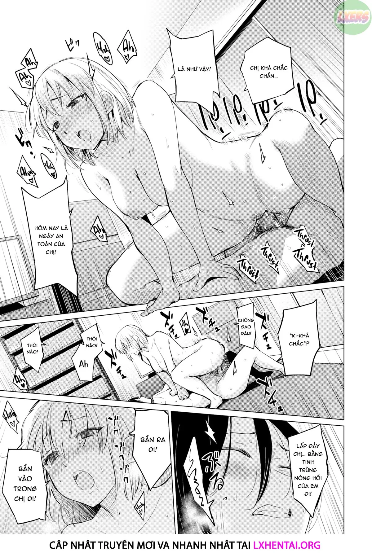 HentaiVN.net - Ảnh 21 - Shuumatsu Hitozuma Iede Kikou - Oneshot