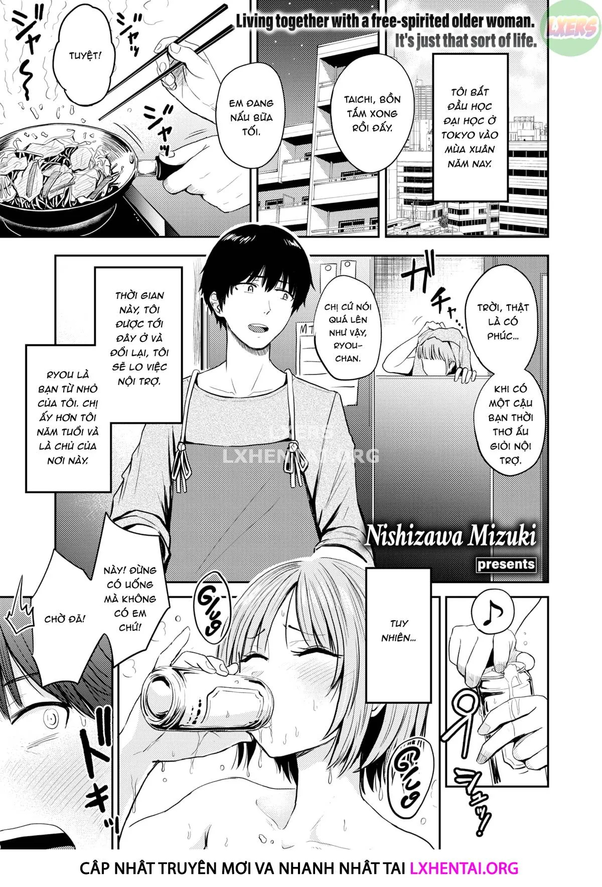 HentaiVN.net - Ảnh 5 - Ở chung với người chị thời thơ ấu - Oneshot