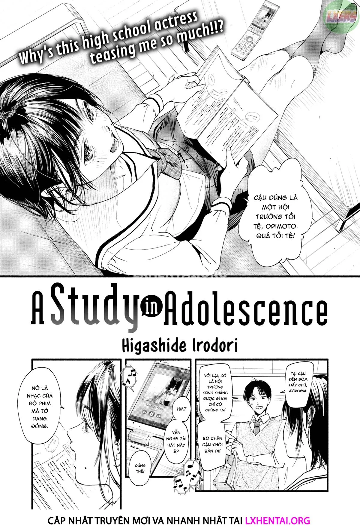 HentaiVN.net - Ảnh 7 - Bài học tuổi trẻ - Chap 1