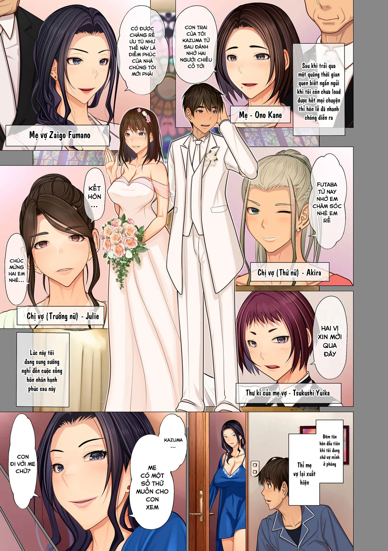 HentaiVN.net - Ảnh 8 - Fugou Ichizoku no Muko [富豪一族のムコ] - Chap 1