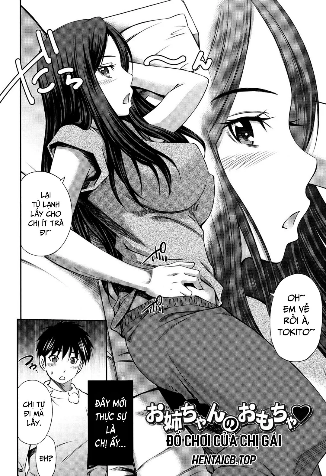 HentaiVN.net - Ảnh 3 - Đồ chơi của chị gái [Onee-Chan No Omocha] - Chap 1