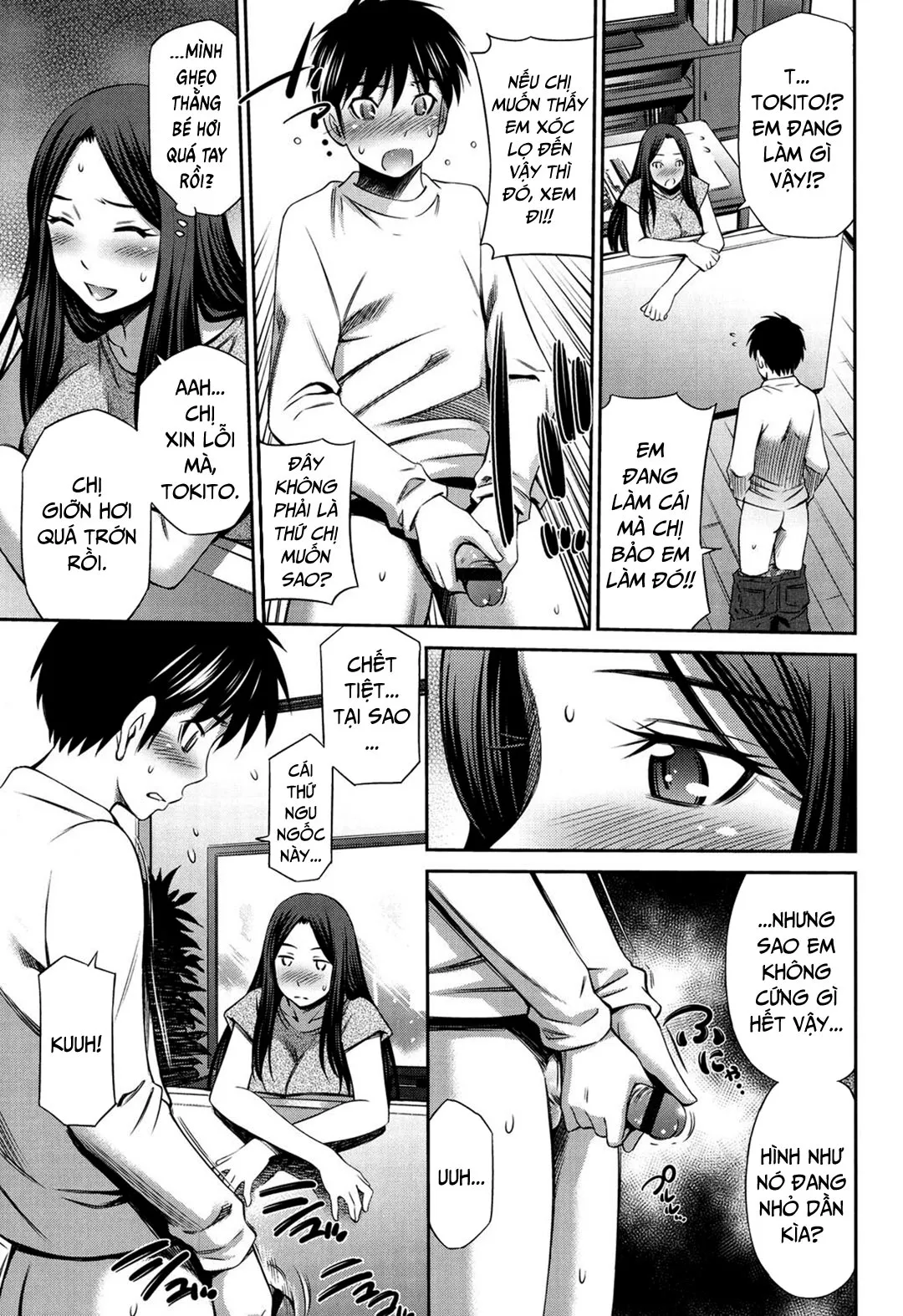 HentaiVN.net - Ảnh 6 - Đồ chơi của chị gái [Onee-Chan No Omocha] - Chap 1