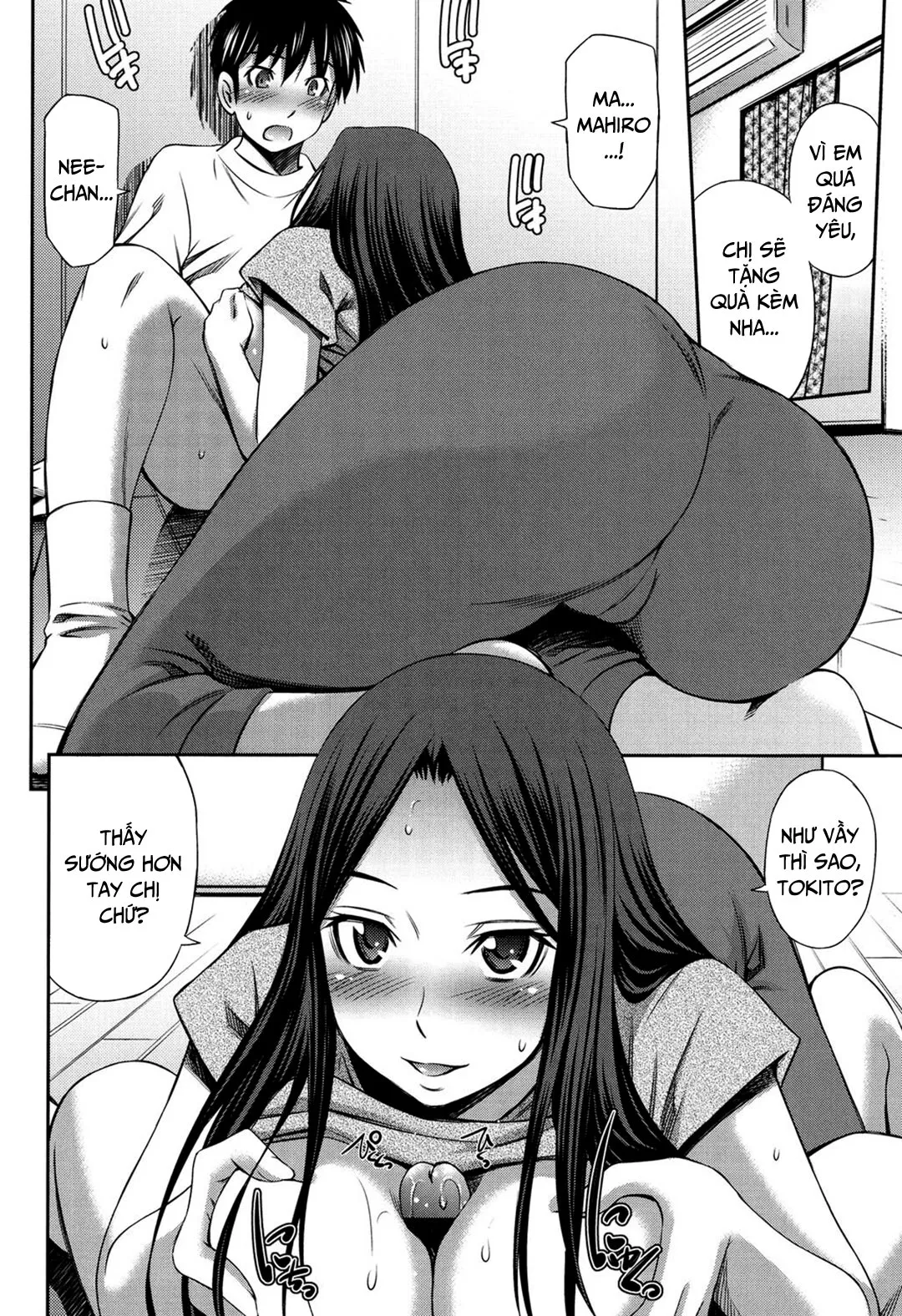 HentaiVN.net - Ảnh 9 - Đồ chơi của chị gái [Onee-Chan No Omocha] - Chap 1