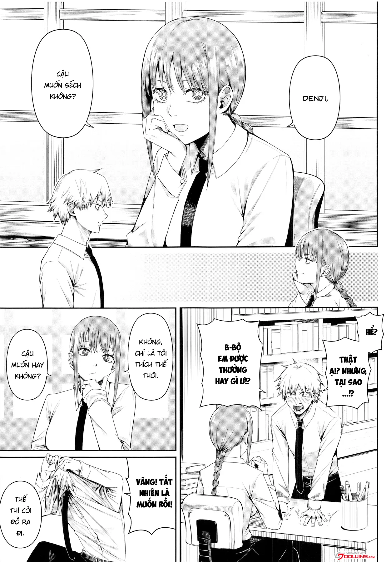HentaiVN.net - Ảnh 4 - Lưỡi cưa bao quy đầu [Kusarinoko Katsurei | Chainsaw Circumcision] - Chap 1