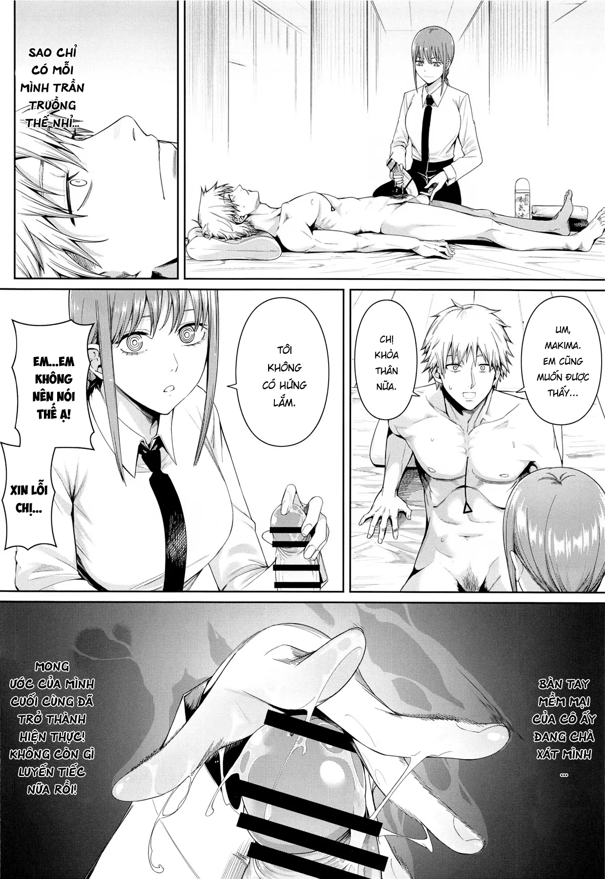 HentaiVN.net - Ảnh 5 - Lưỡi cưa bao quy đầu [Kusarinoko Katsurei | Chainsaw Circumcision] - Chap 1