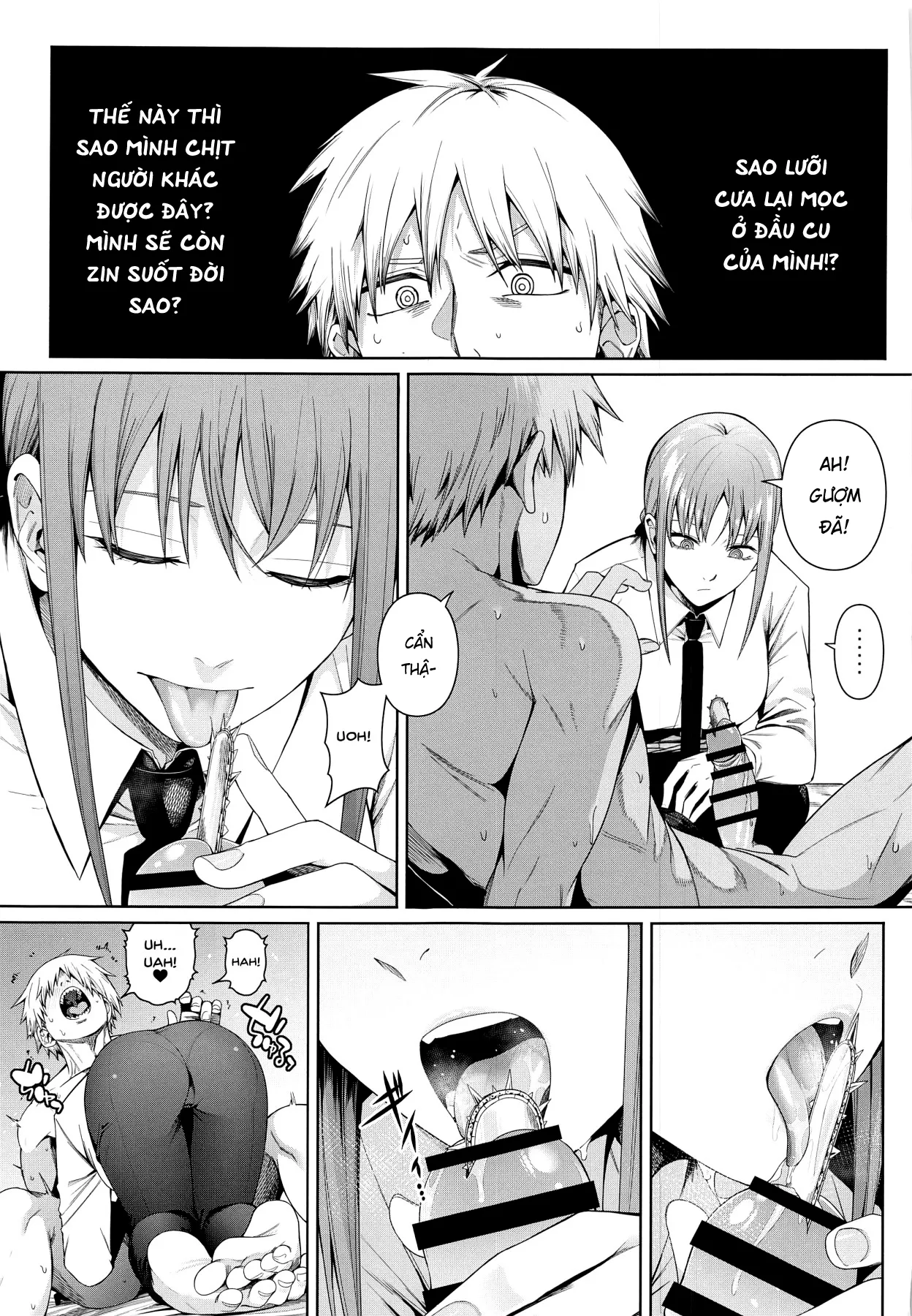HentaiVN.net - Ảnh 8 - Lưỡi cưa bao quy đầu [Kusarinoko Katsurei | Chainsaw Circumcision] - Chap 1