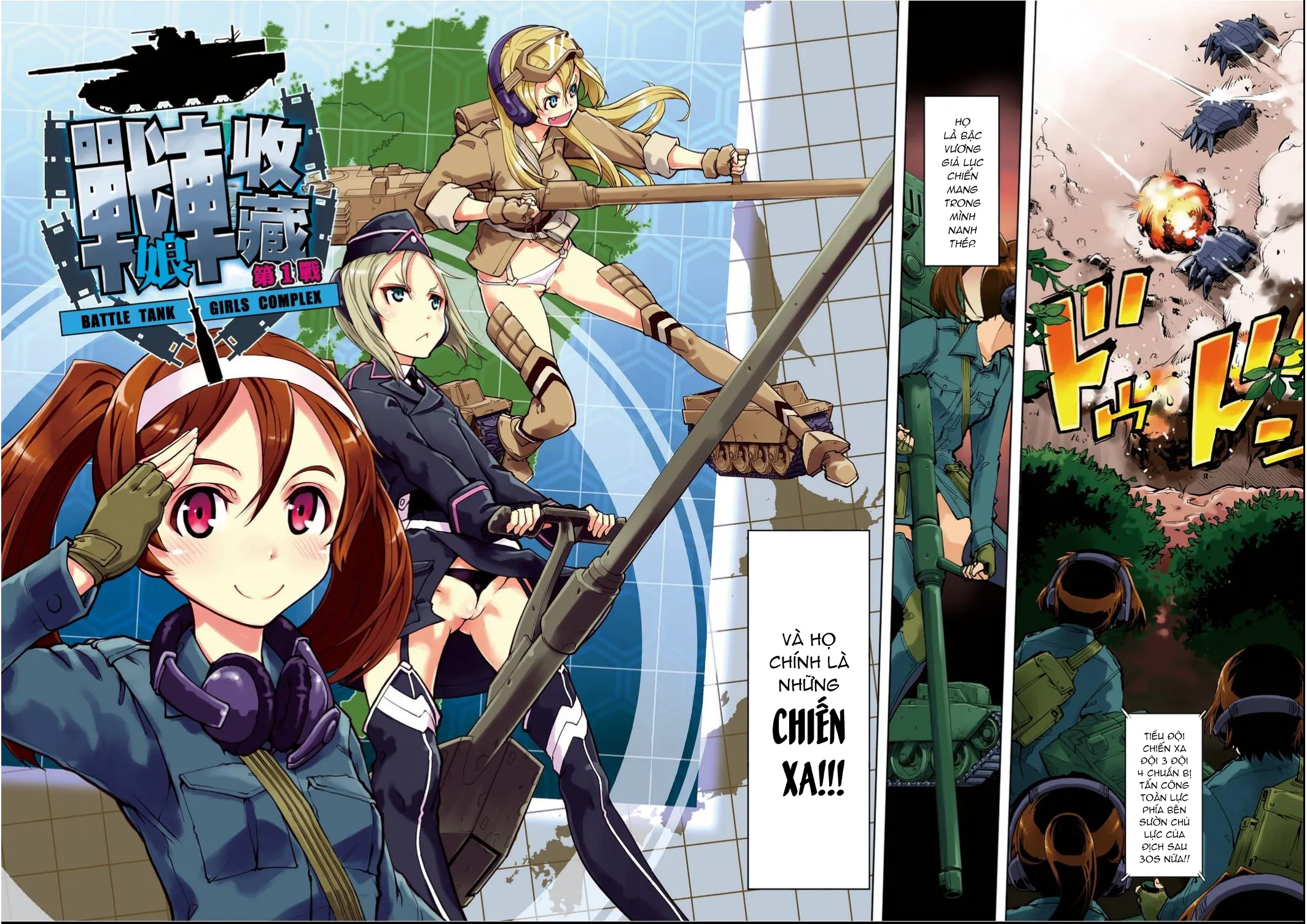 HentaiVN.net - Ảnh 3 - Những thiếu nữ chiến xa [戦車コレ; Tancolle] - Chiến tuyến số 1