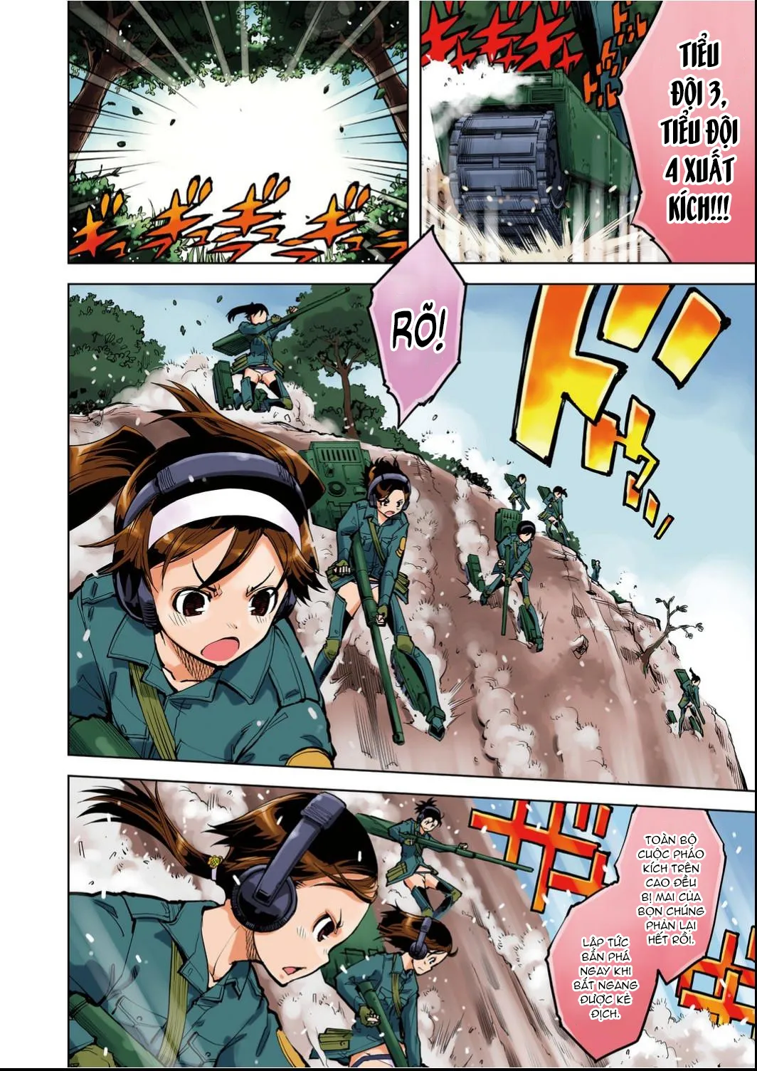 HentaiVN.net - Ảnh 4 - Những thiếu nữ chiến xa [戦車コレ; Tancolle] - Chiến tuyến số 1