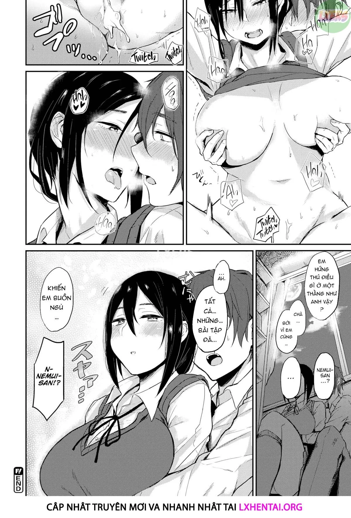 HentaiVN.net - Ảnh 20 - Ngủ ngon nhé, Nemui-san - Oneshot