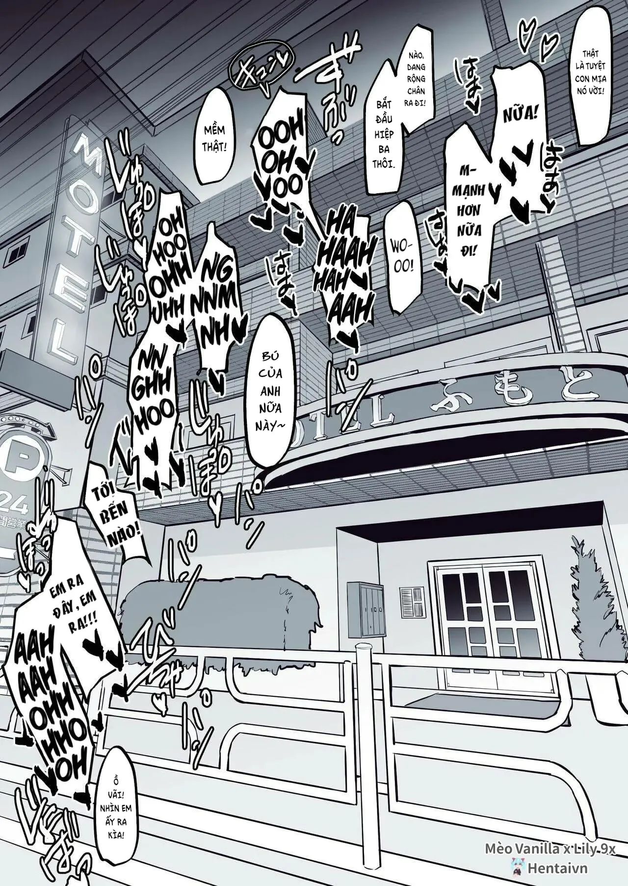 HentaiVN.net - Ảnh 4 - Gặp được những người tốt bụng khi lái xe trên núi [Sanchuu Drive De Iki Tougou] - Oneshot