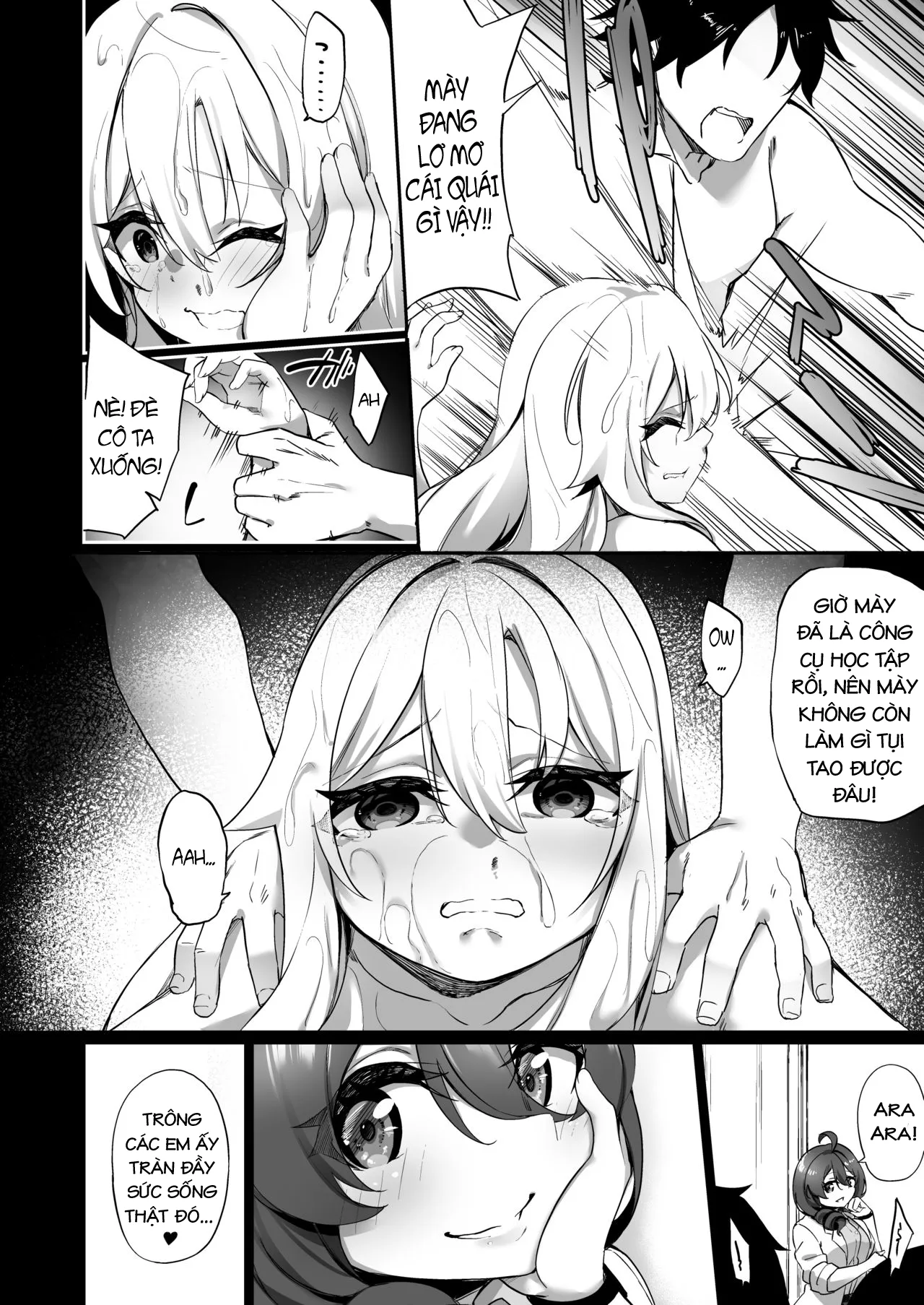HentaiVN.net - Ảnh 30 - Ninshin Shussan Taiken Gakushuu no Kyouzai ni Sareta Ore - Oneshot