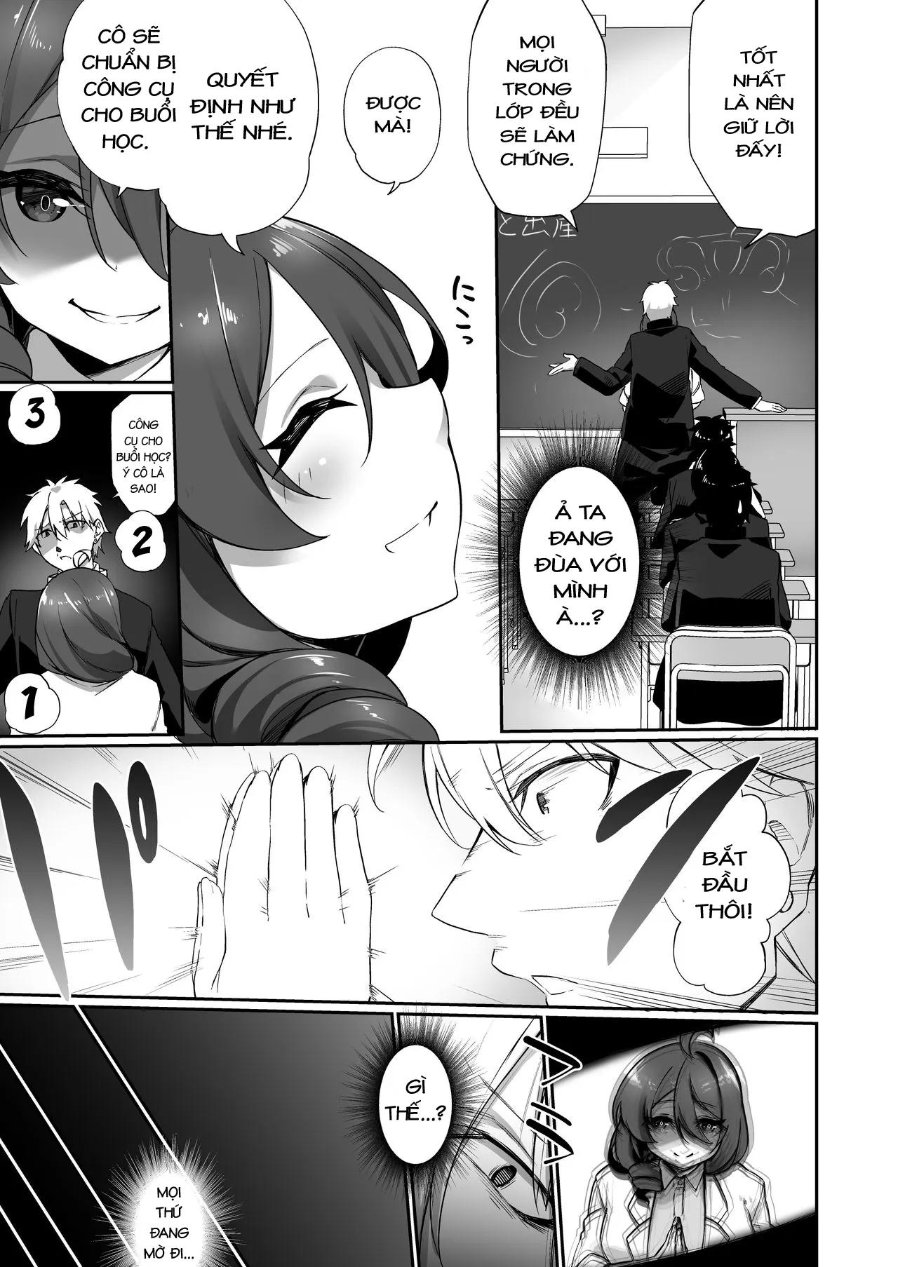 HentaiVN.net - Ảnh 7 - Ninshin Shussan Taiken Gakushuu no Kyouzai ni Sareta Ore - Oneshot