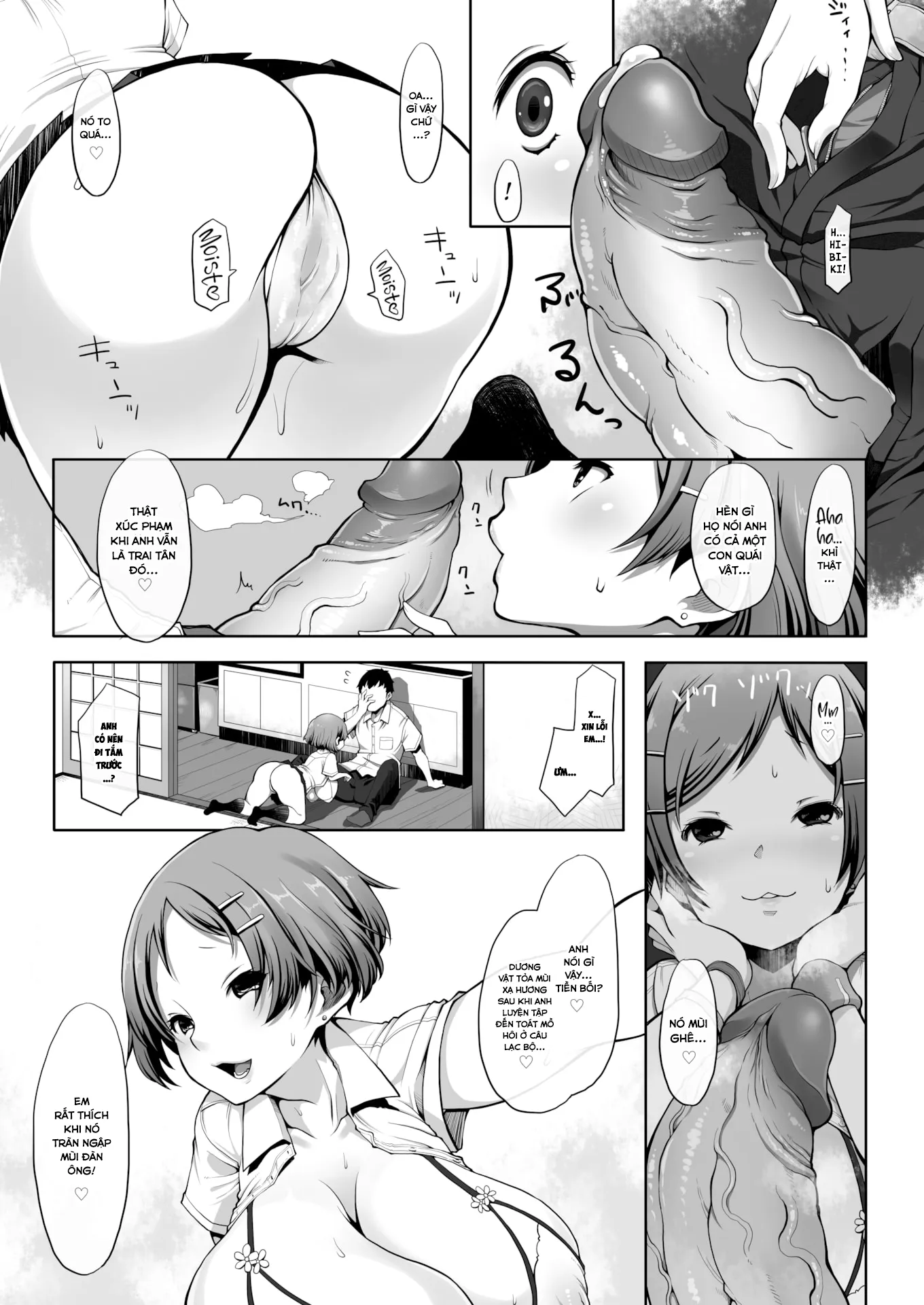 HentaiVN.net - Ảnh 10 - A Young Man & Woman - Oneshot.