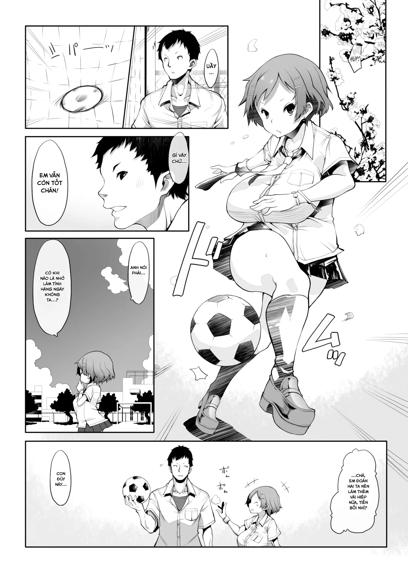 HentaiVN.net - Ảnh 26 - A Young Man & Woman - Oneshot.