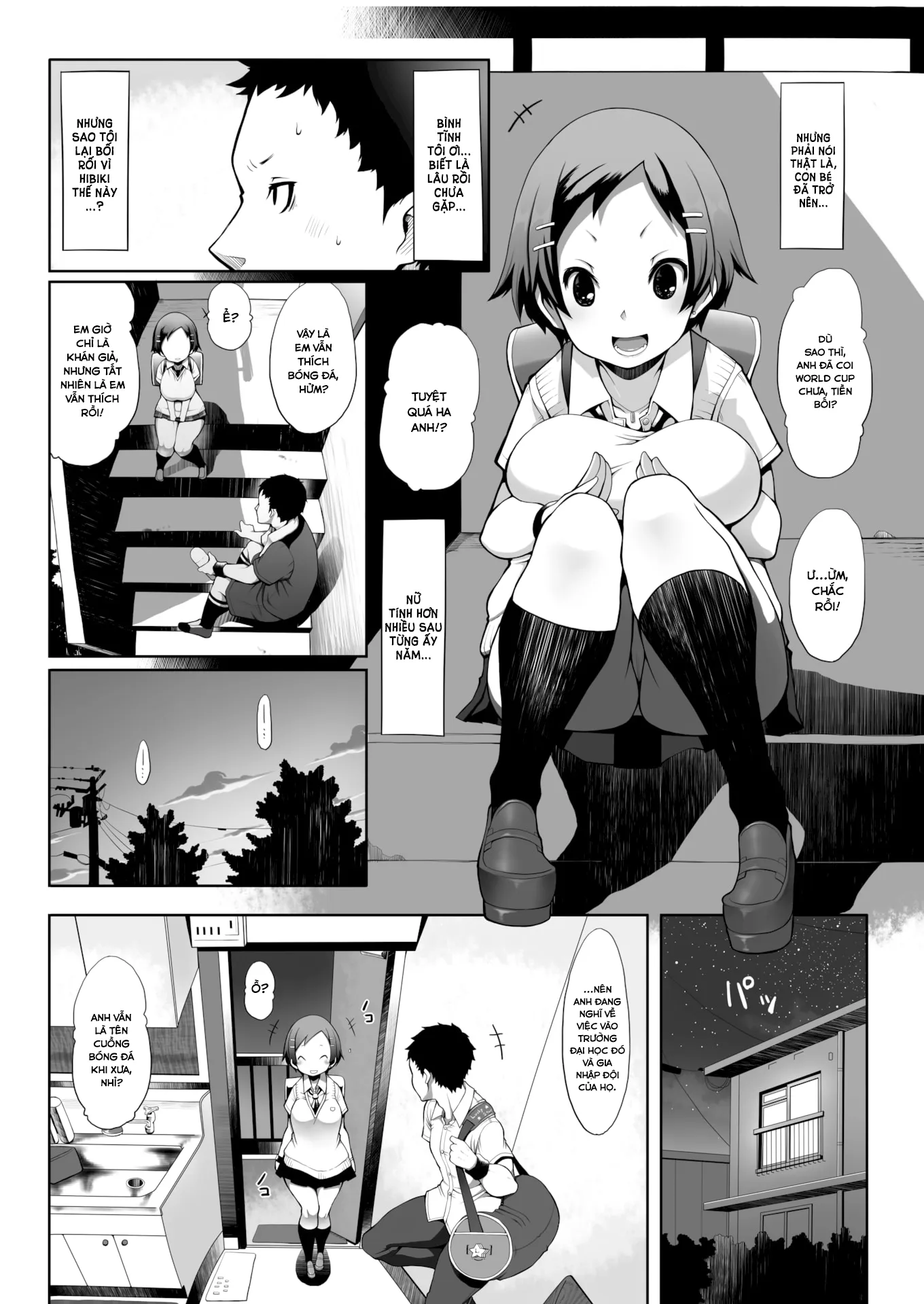 HentaiVN.net - Ảnh 4 - A Young Man & Woman - Oneshot.