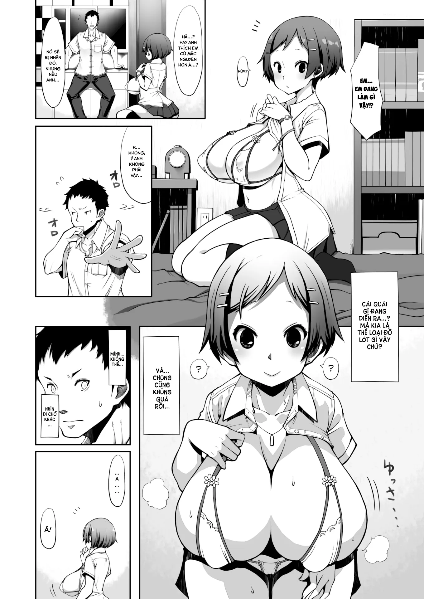 HentaiVN.net - Ảnh 6 - A Young Man & Woman - Oneshot.