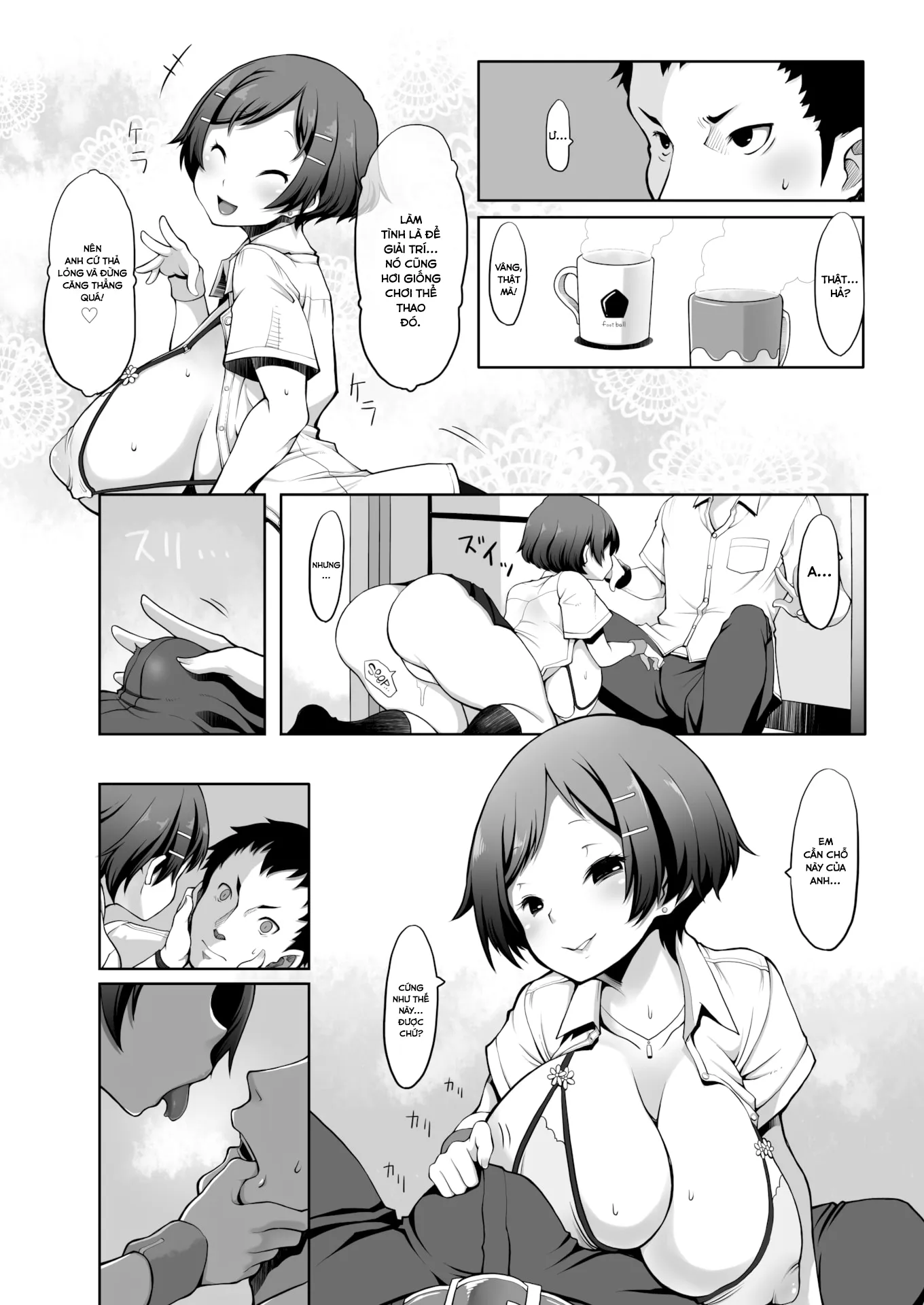 HentaiVN.net - Ảnh 8 - A Young Man & Woman - Oneshot.