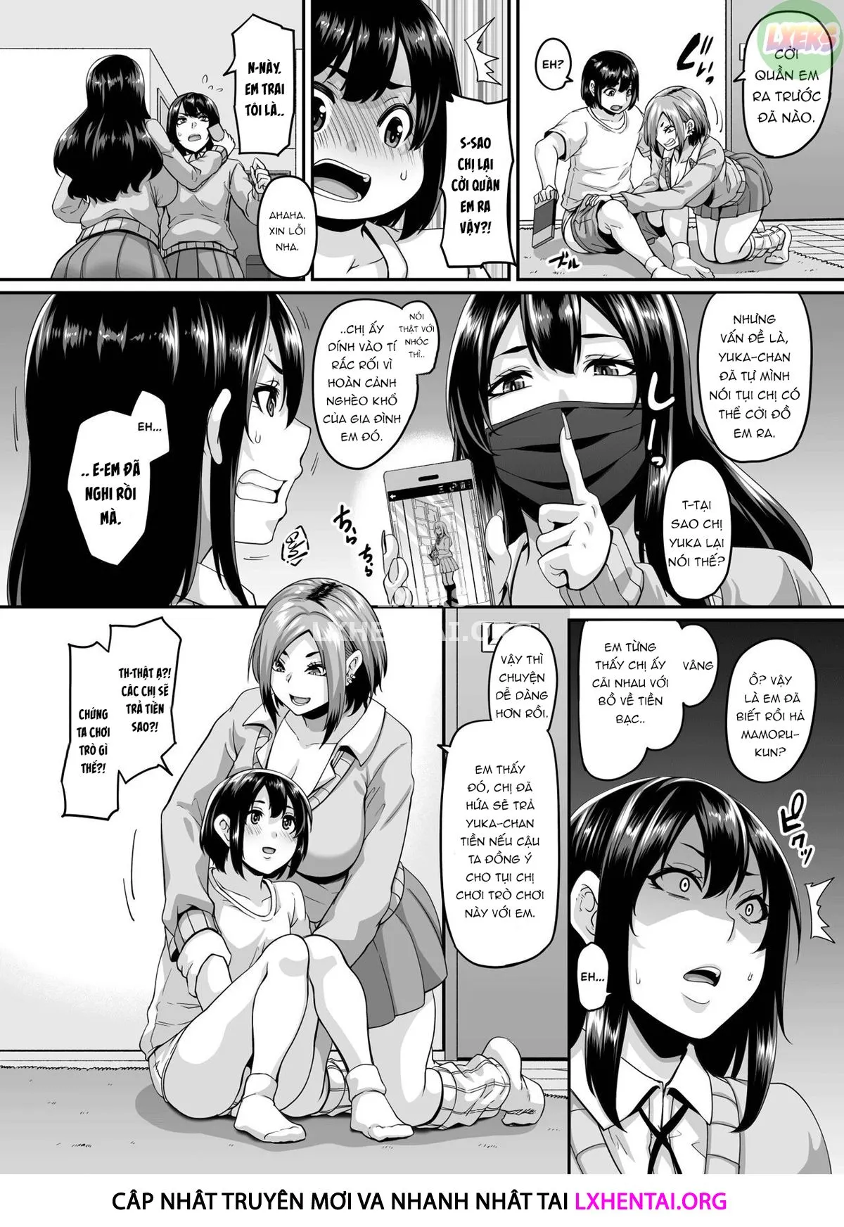 HentaiVN.net - Ảnh 10 - Papa-Katsu Bitch No Atashi-Ra Ga Anta No Otouto O Katte Mesuiki Yarichin-Kun Ni Shite Kawaigatteageru - Oneshot