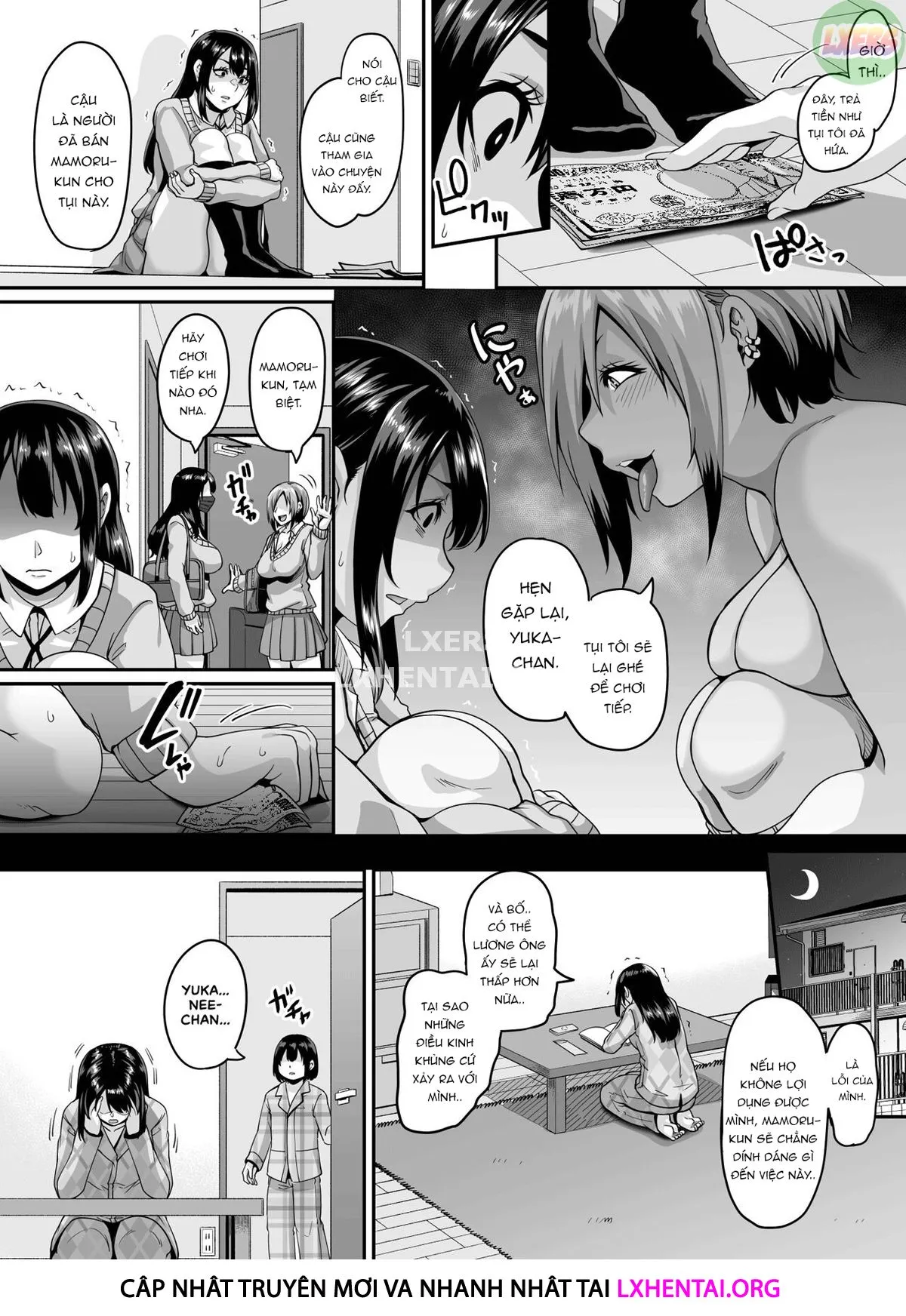 HentaiVN.net - Ảnh 22 - Papa-Katsu Bitch No Atashi-Ra Ga Anta No Otouto O Katte Mesuiki Yarichin-Kun Ni Shite Kawaigatteageru - Oneshot