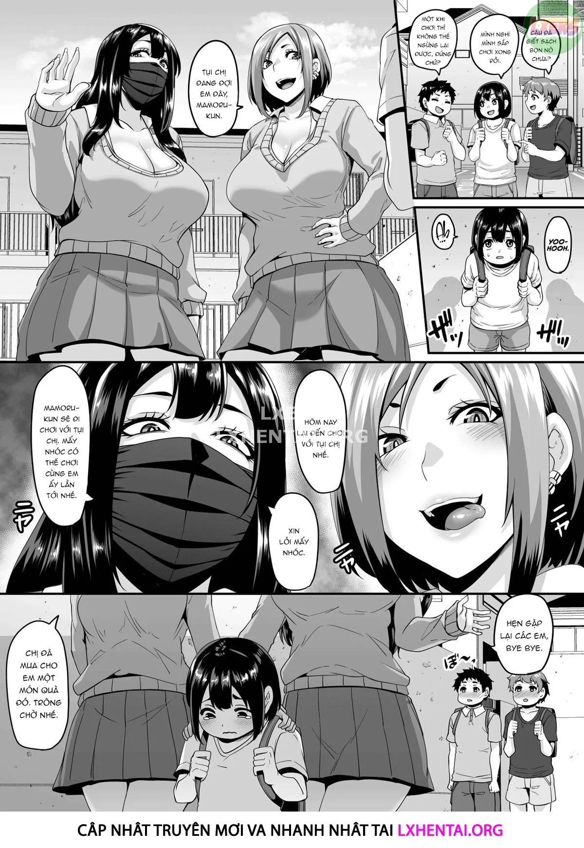 HentaiVN.net - Ảnh 30 - Papa-Katsu Bitch No Atashi-Ra Ga Anta No Otouto O Katte Mesuiki Yarichin-Kun Ni Shite Kawaigatteageru - Oneshot