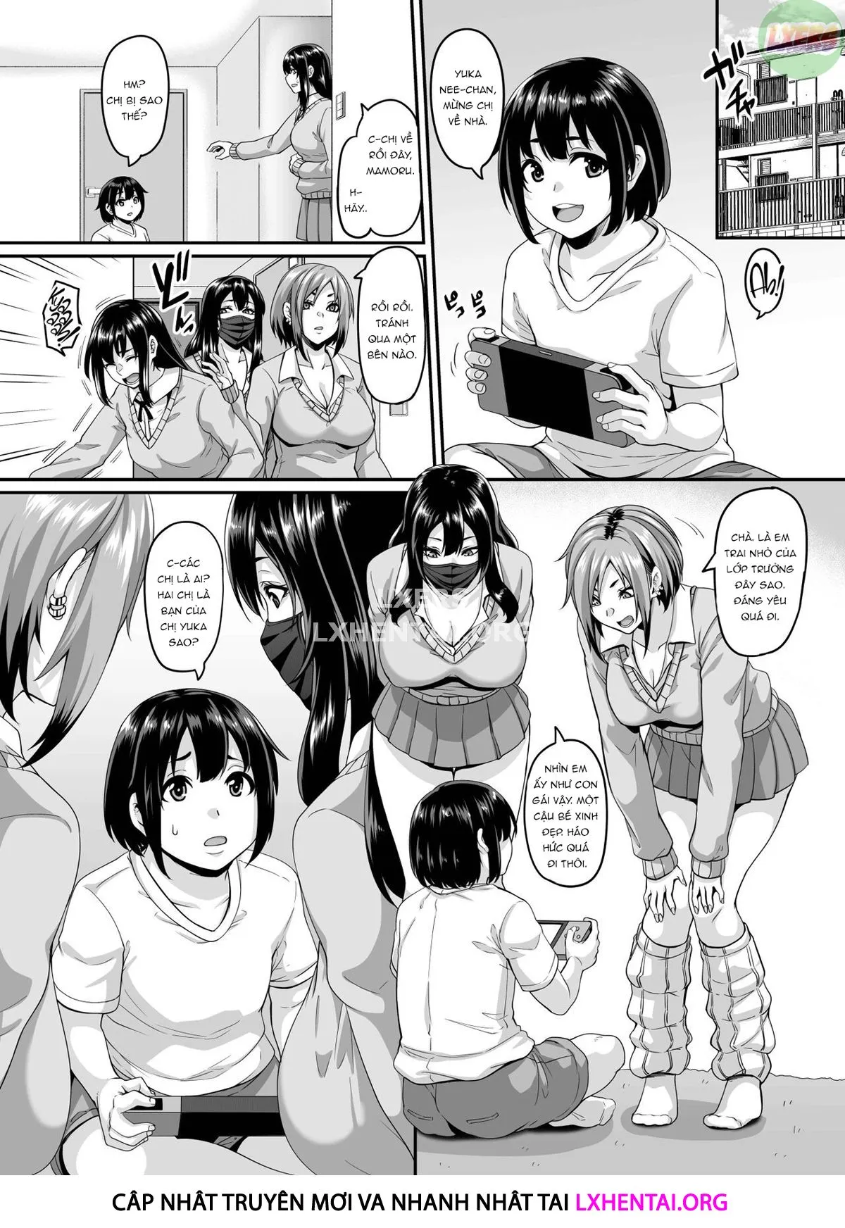 HentaiVN.net - Ảnh 8 - Papa-Katsu Bitch No Atashi-Ra Ga Anta No Otouto O Katte Mesuiki Yarichin-Kun Ni Shite Kawaigatteageru - Oneshot