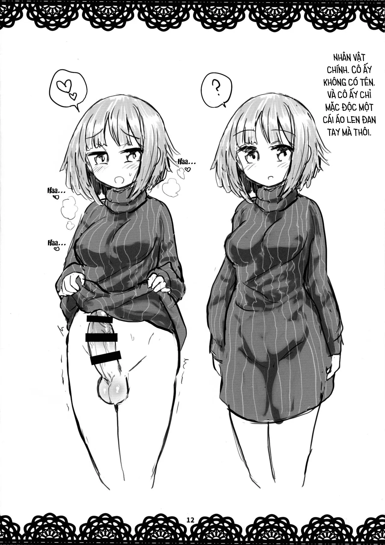 HentaiVN.net - Ảnh 12 - Haetate Futanari Ochinchin [生えたてふたなりおちんちん; My New Futanari Dick] - Oneshot