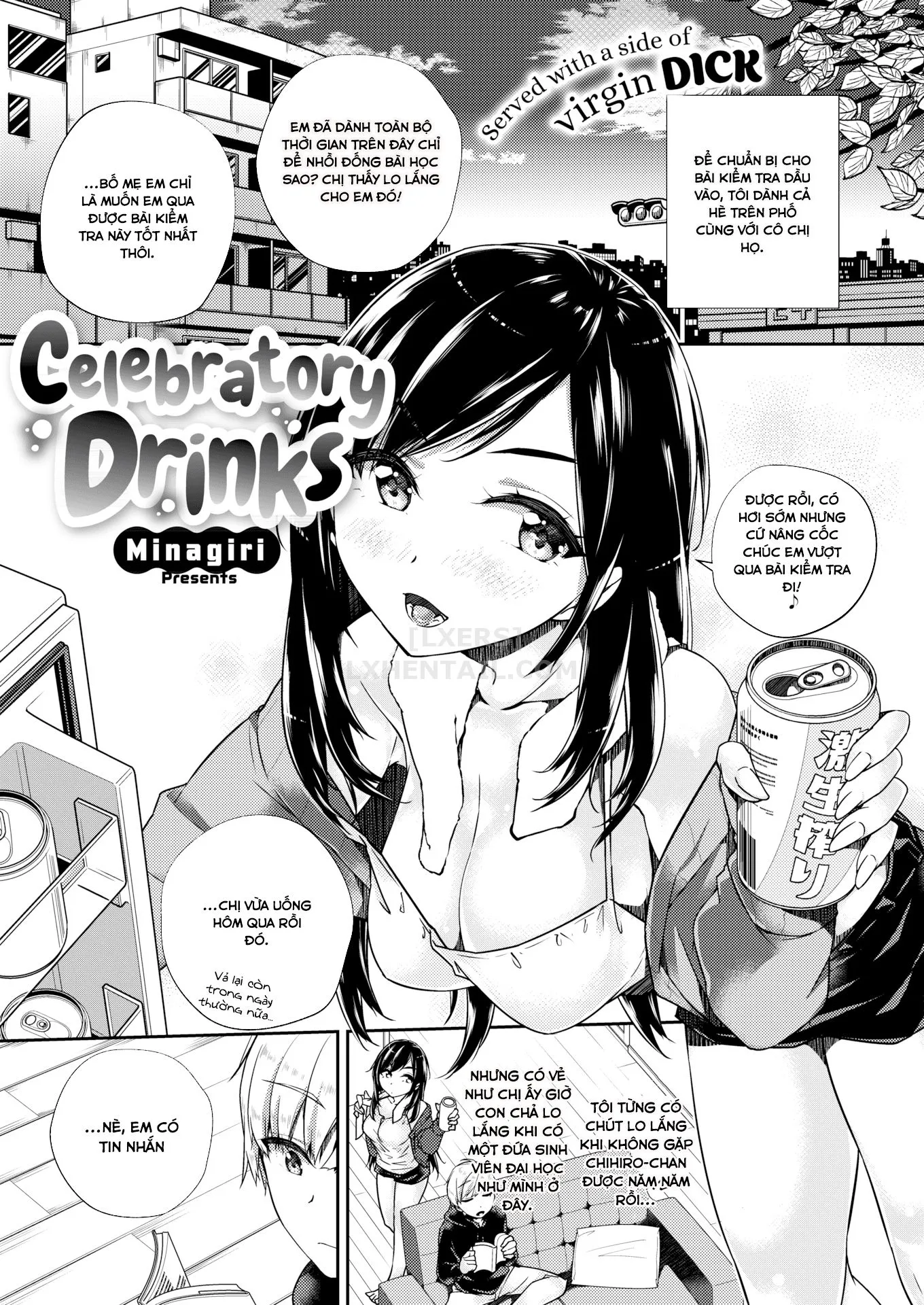HentaiVN.net - Ảnh 5 - Nâng cốc chúc mừng - Oneshot