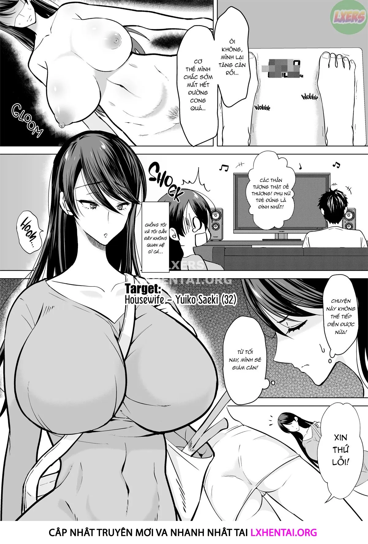 HentaiVN.net - Ảnh 8 - Problem Solving Massage! [KAIKETSU DOSUKEBE MASSAGE (HITODUMA SAEKI YUIKO NO HANASHI)] - Oneshot