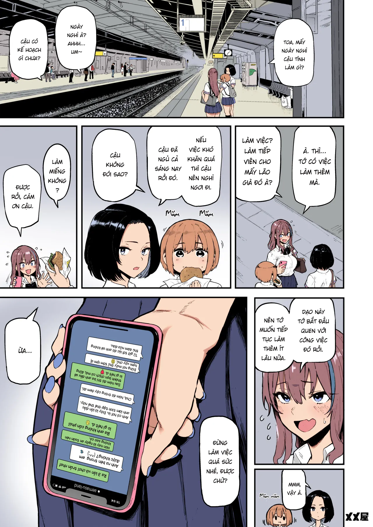 HentaiVN.net - Ảnh 17 - Em yêu tiền lắm. [Okane Daisuki | I Love Money] - Oneshot nuột