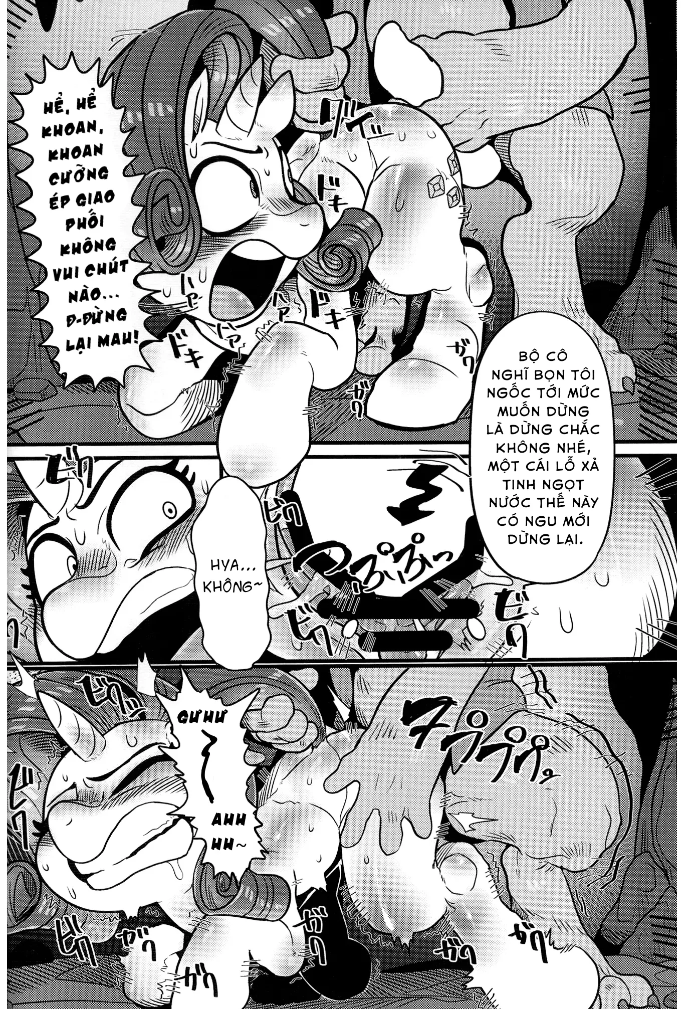 HentaiVN.net - Ảnh 15 - Một buổi sếch giữa ngựa và chó - Oneshot