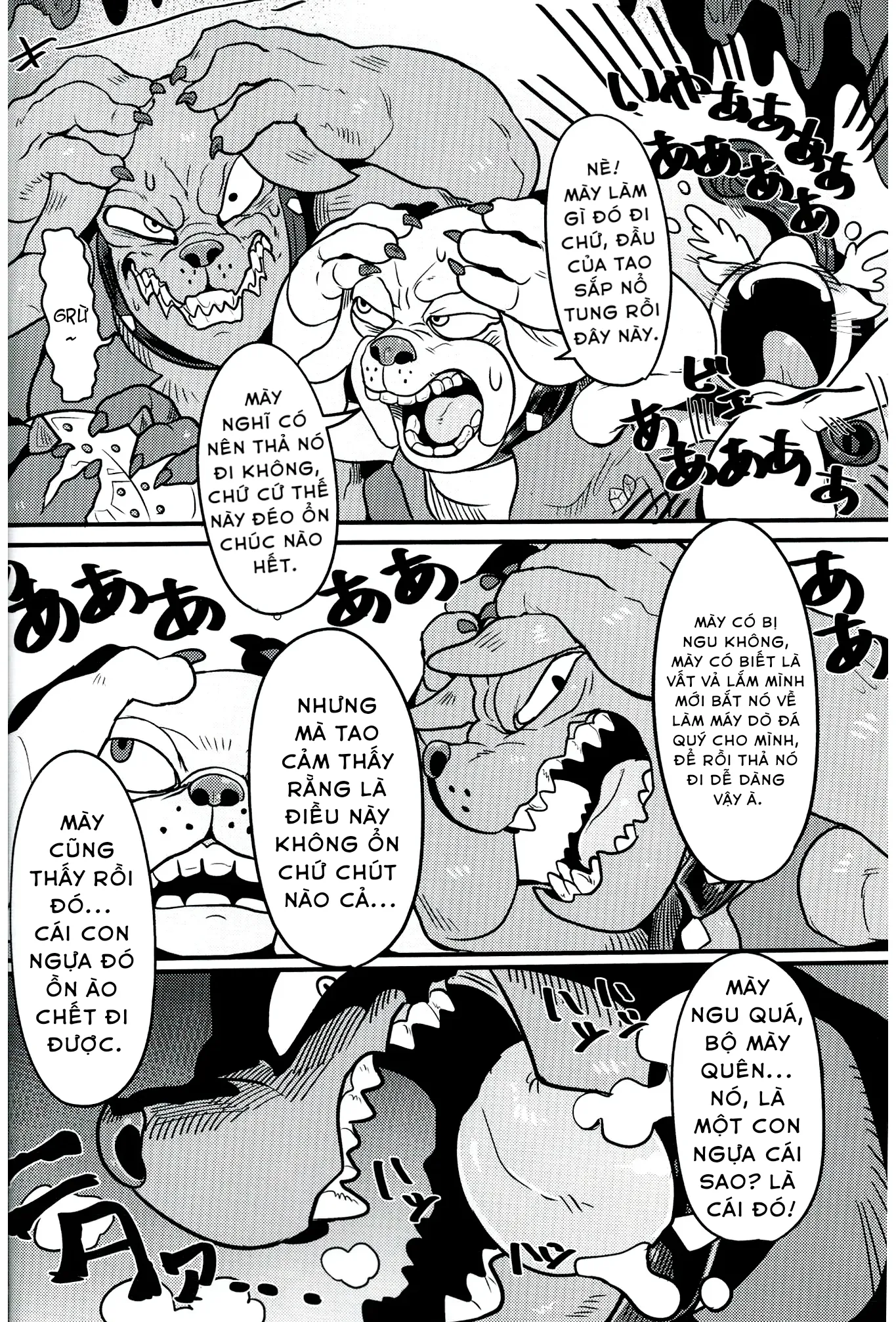 HentaiVN.net - Ảnh 5 - Một buổi sếch giữa ngựa và chó - Oneshot