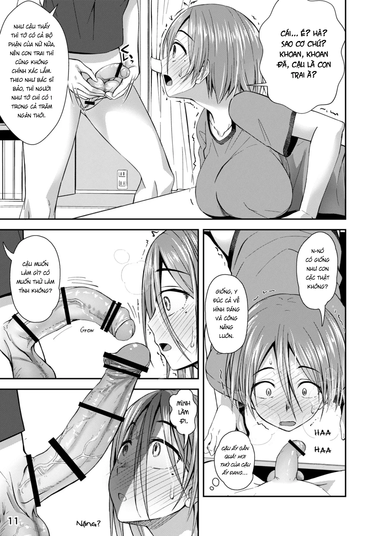 HentaiVN.net - Ảnh 11 - Mất trinh ngày tận thế [Shuumatsu Fudeoroshi Girl; Apocalypse Cherry-Popping Girls; 終末筆下ろしガール] - Oneshot