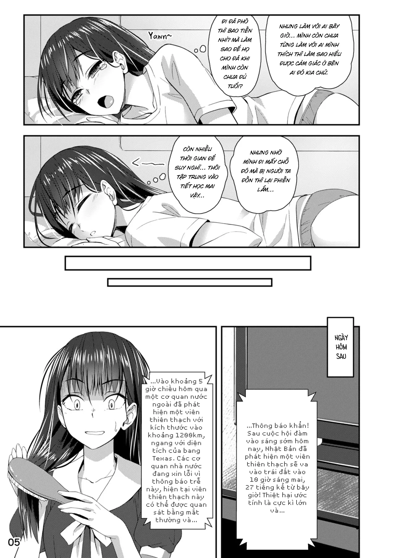 HentaiVN.net - Ảnh 5 - Mất trinh ngày tận thế [Shuumatsu Fudeoroshi Girl; Apocalypse Cherry-Popping Girls; 終末筆下ろしガール] - Oneshot