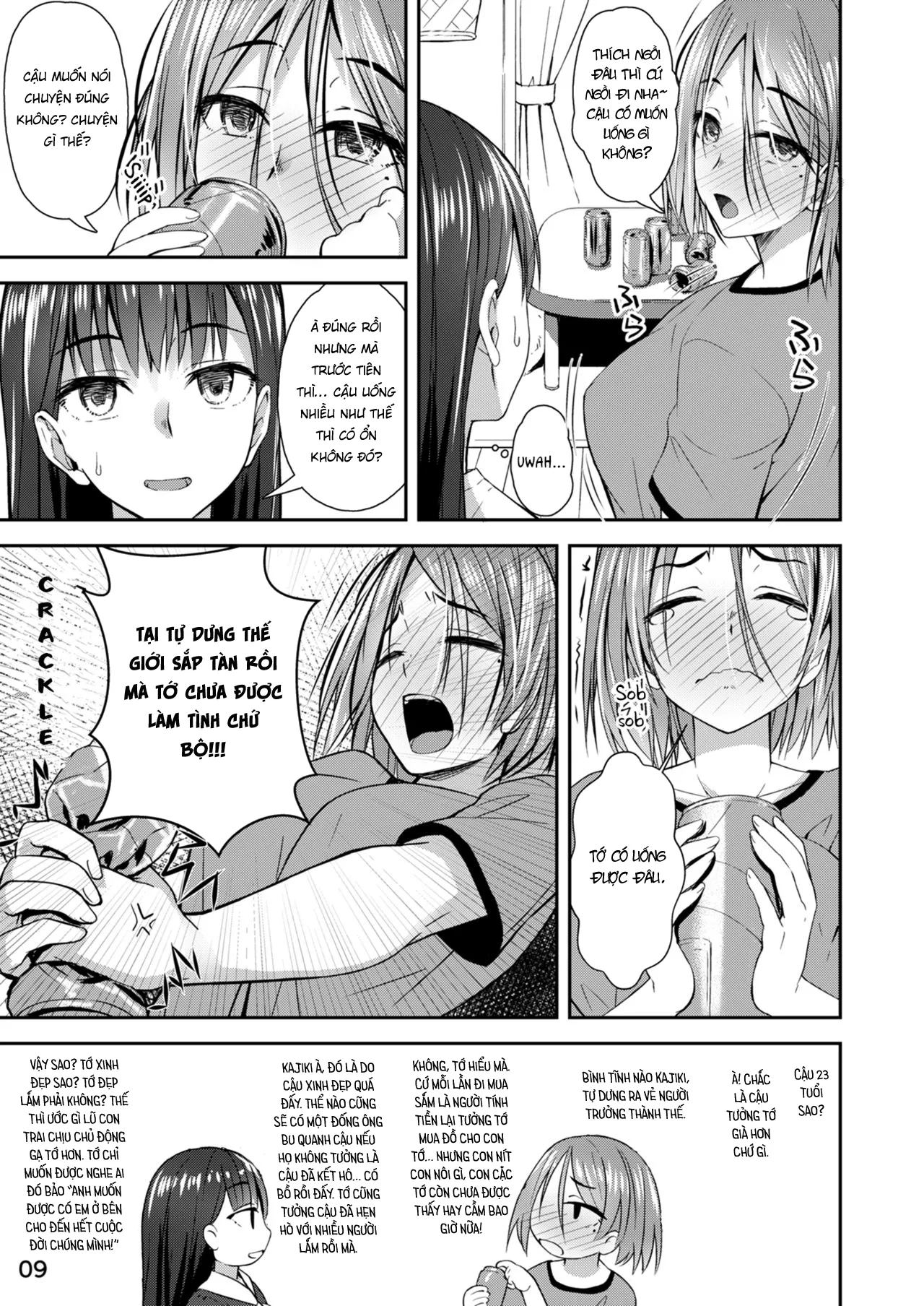 HentaiVN.net - Ảnh 9 - Mất trinh ngày tận thế [Shuumatsu Fudeoroshi Girl; Apocalypse Cherry-Popping Girls; 終末筆下ろしガール] - Oneshot