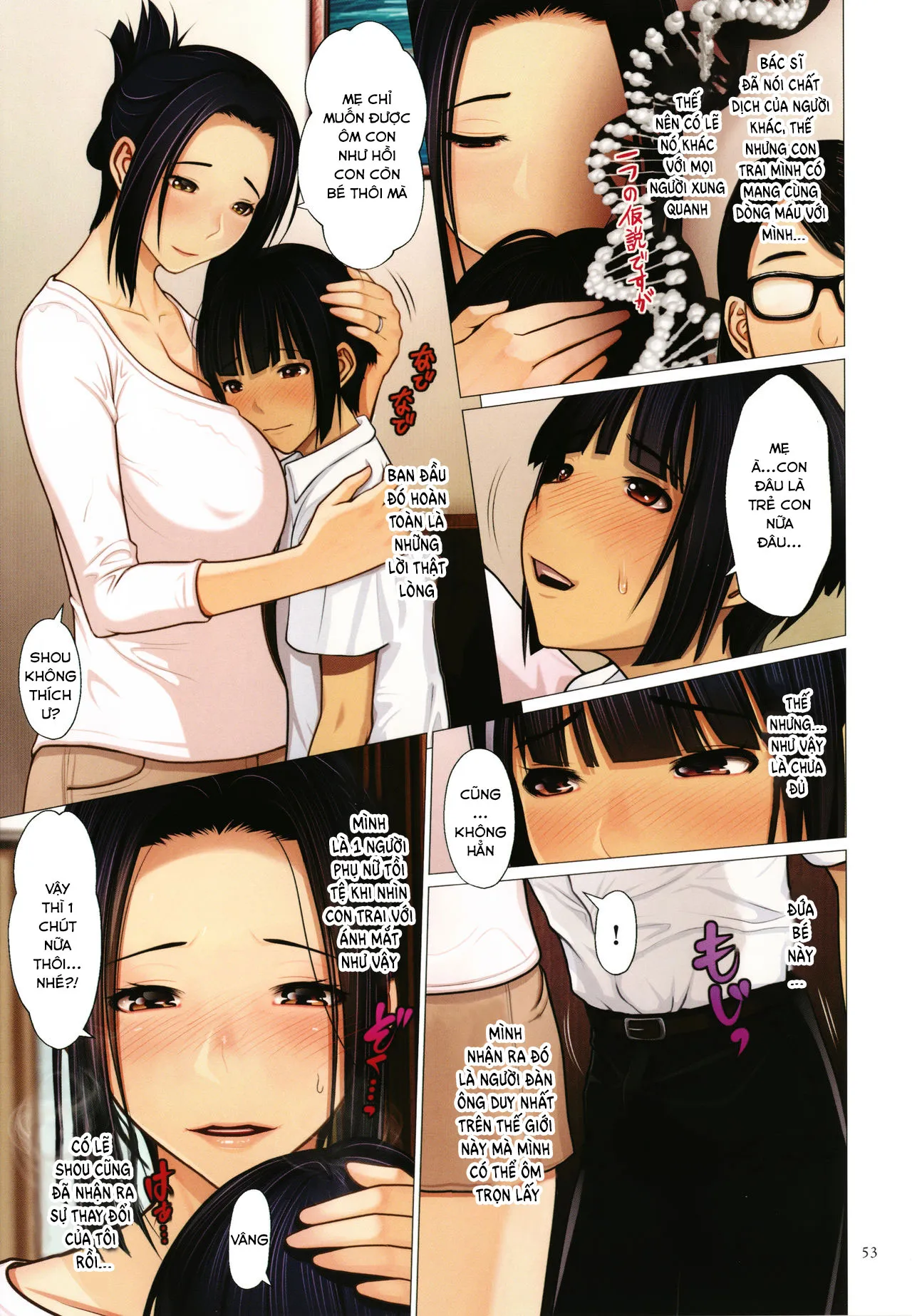 HentaiVN.net - Ảnh 10 - Kinshin Souai [近親相愛] - Chap 3