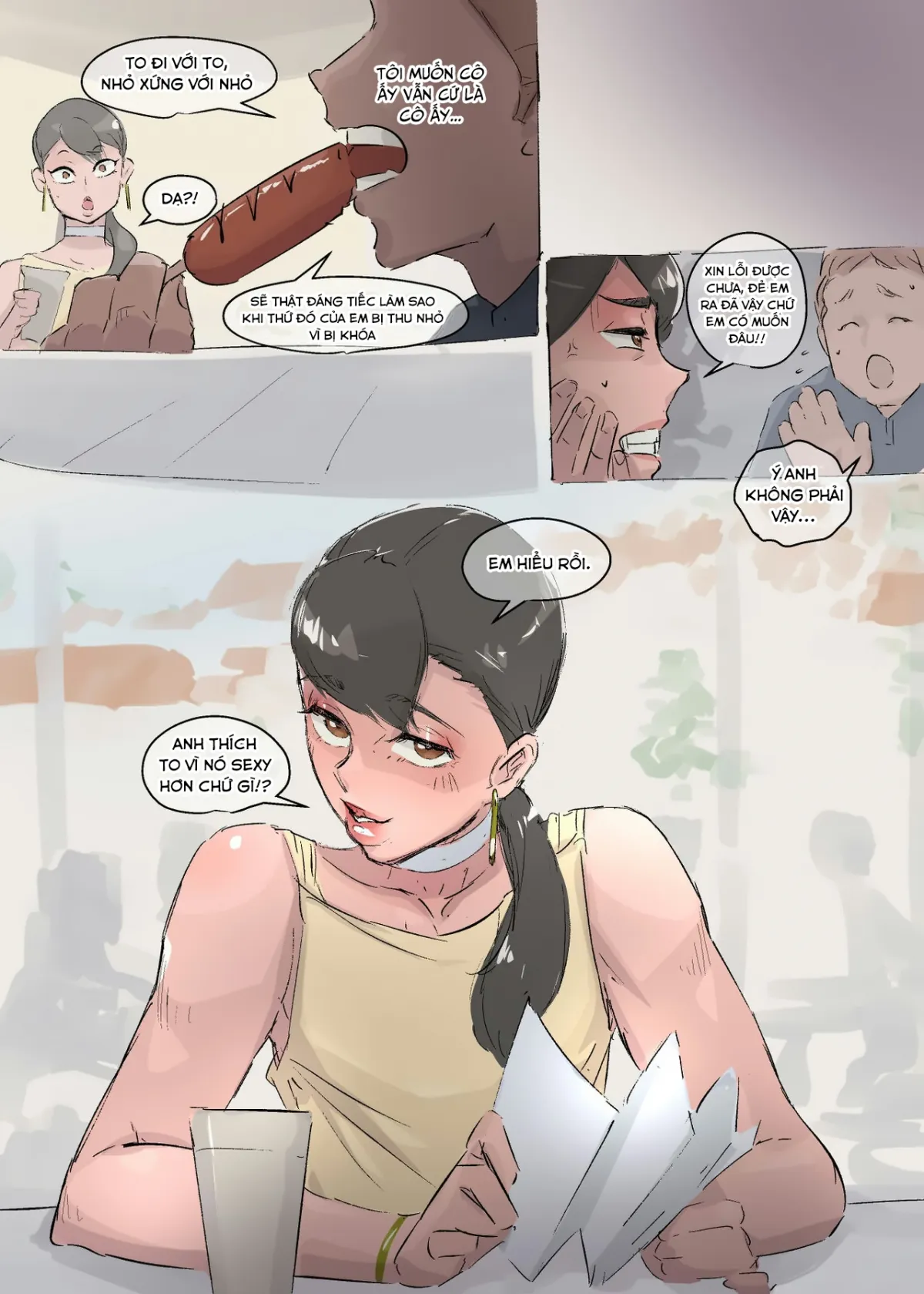HentaiVN.net - Ảnh 8 - Dáng hình người phụ nữ hoàn hảo của tôi! [Stature of a Woman] - Chap 2