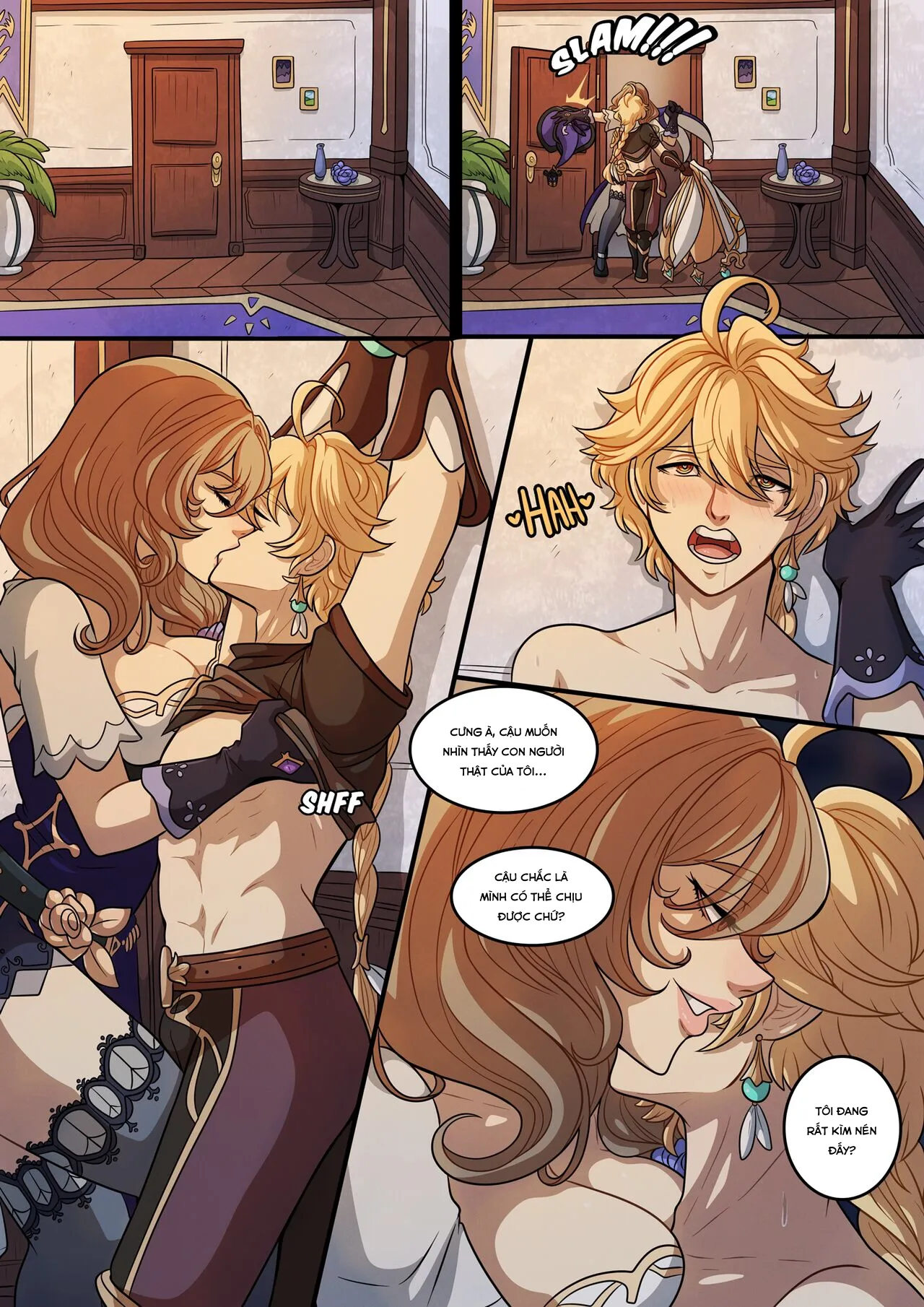 HentaiVN.net - Ảnh 11 - The Traveler's Guide to Teyvat's Heart-Lisa - Oneshot.