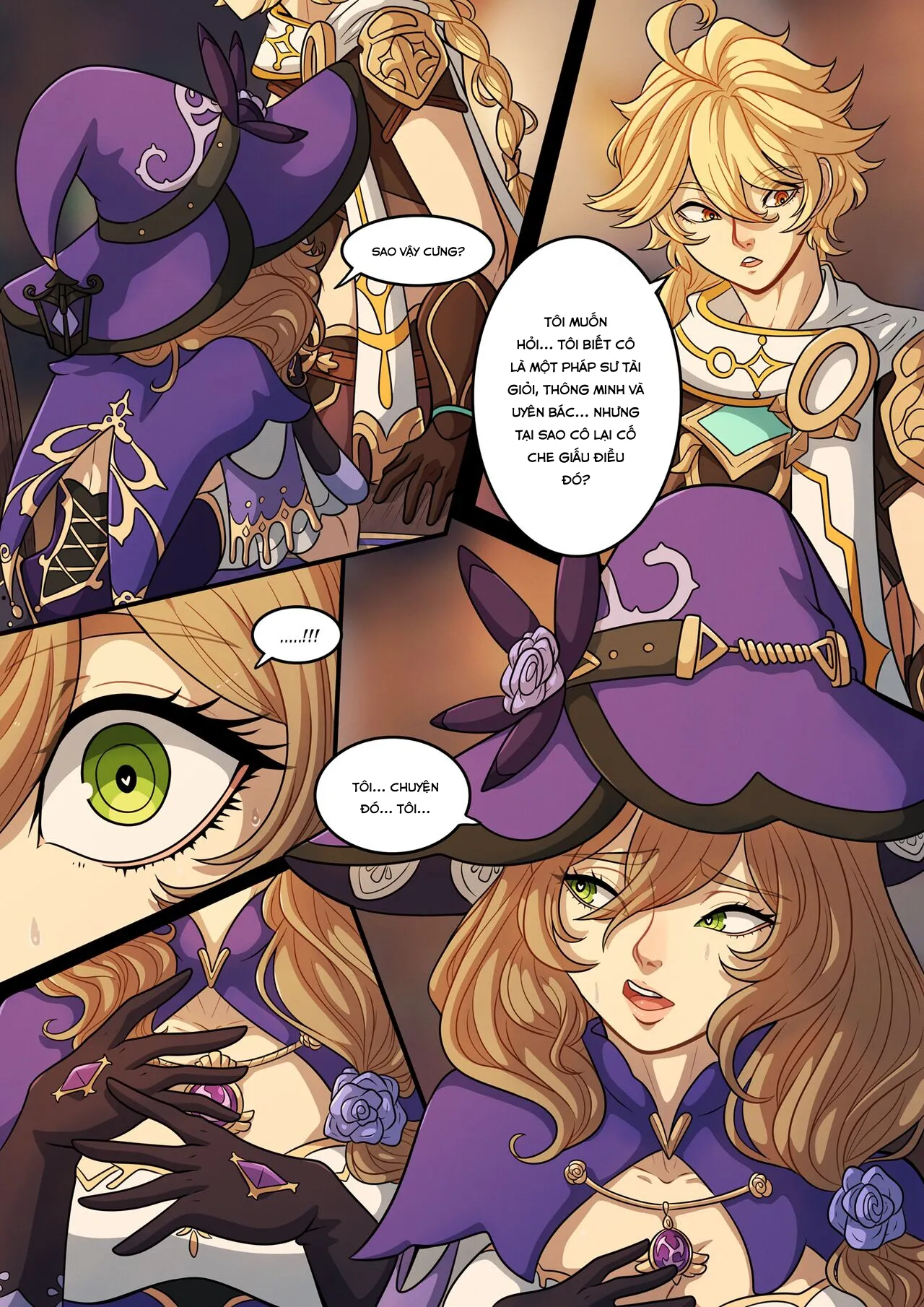HentaiVN.net - Ảnh 8 - The Traveler's Guide to Teyvat's Heart-Lisa - Oneshot.