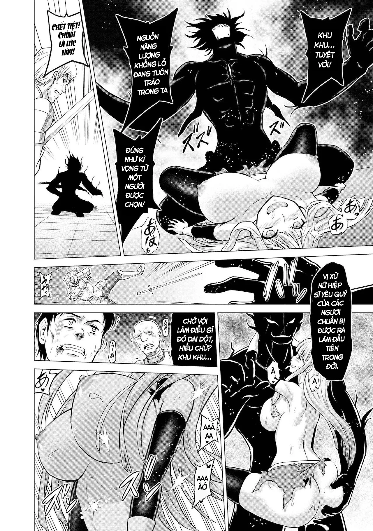 HentaiVN.net - Ảnh 24 - Chuyện về nàng xử nữ hiệp sĩ Seraphina [Shojo Kishi Seraphina | Maiden Knight Seraphina;山田ゴゴゴ] 処女騎士セラフィーナ (誇り高い女騎士が堕ちていくアンソロジーコミック;Hokori Takai Onna Kishi ga Ochite Iku Anthology Comic] - Oneshot