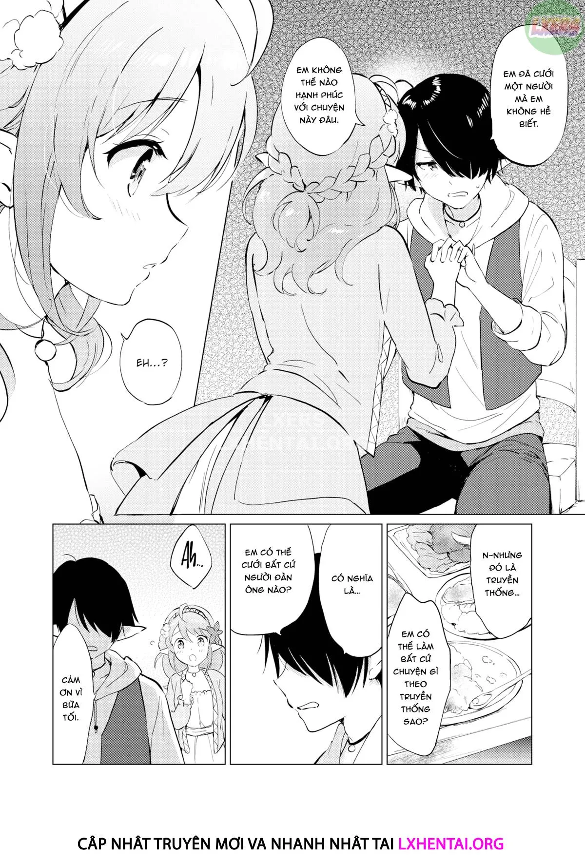 HentaiVN.net - Ảnh 12 - Elf yome no iru kurashi - Chap 1