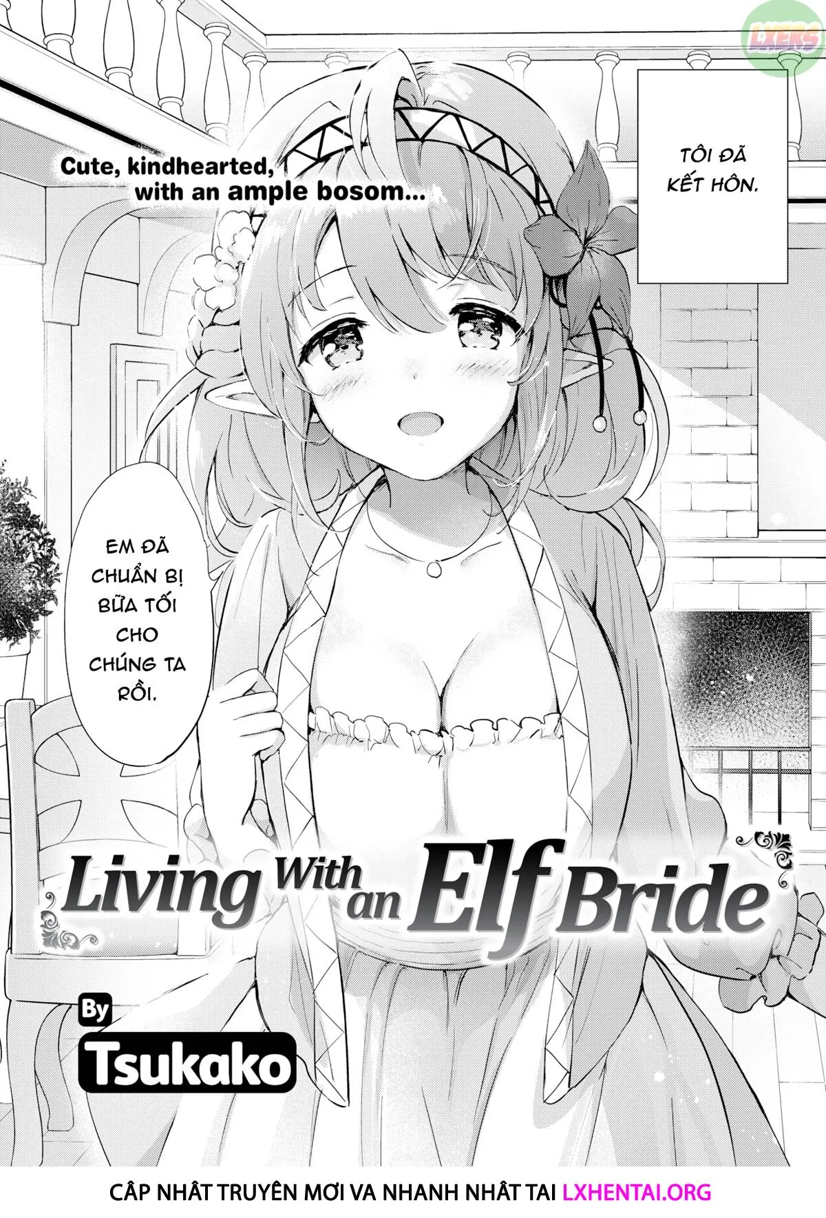HentaiVN.net - Ảnh 6 - Elf yome no iru kurashi - Chap 1