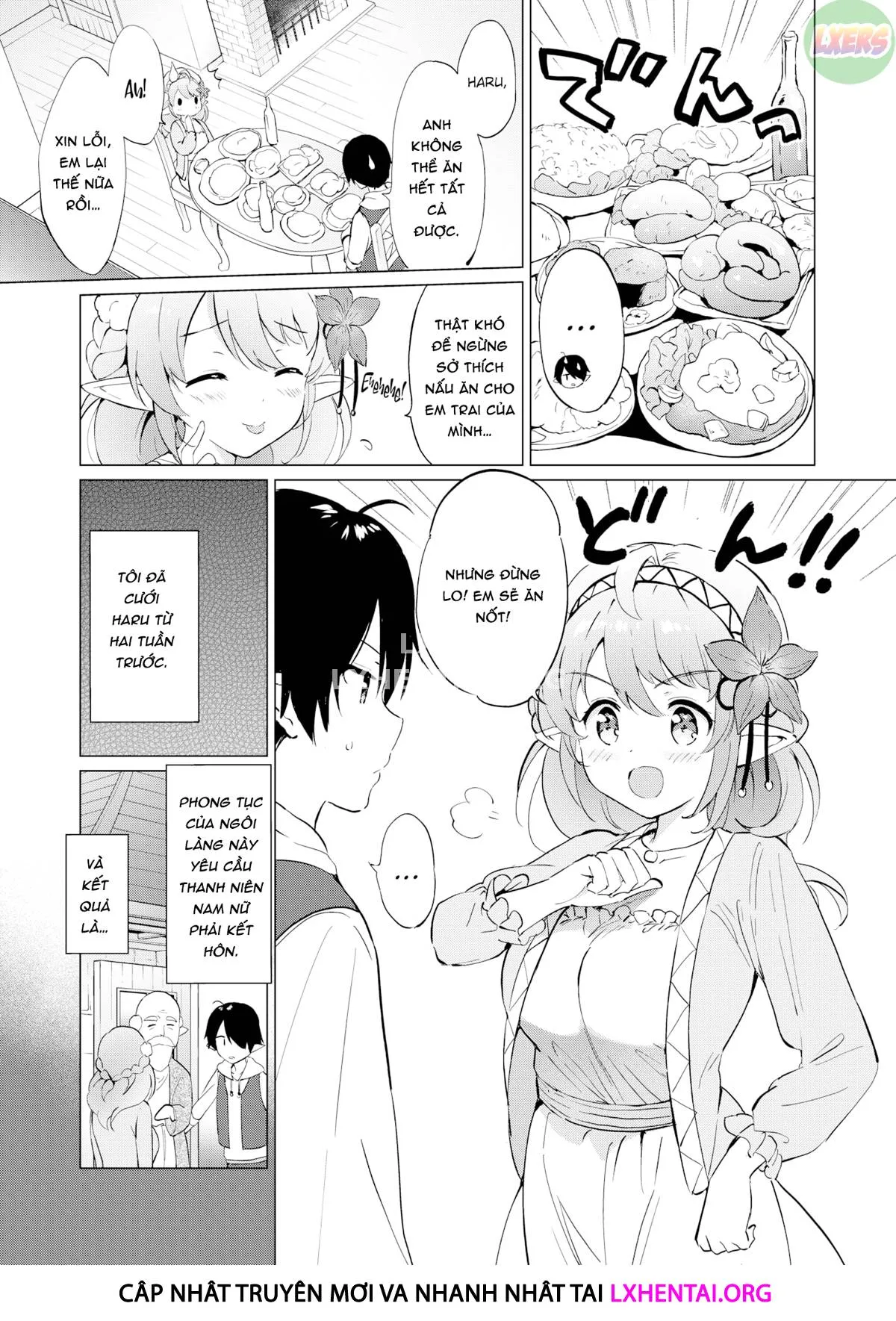 HentaiVN.net - Ảnh 7 - Elf yome no iru kurashi - Chap 1