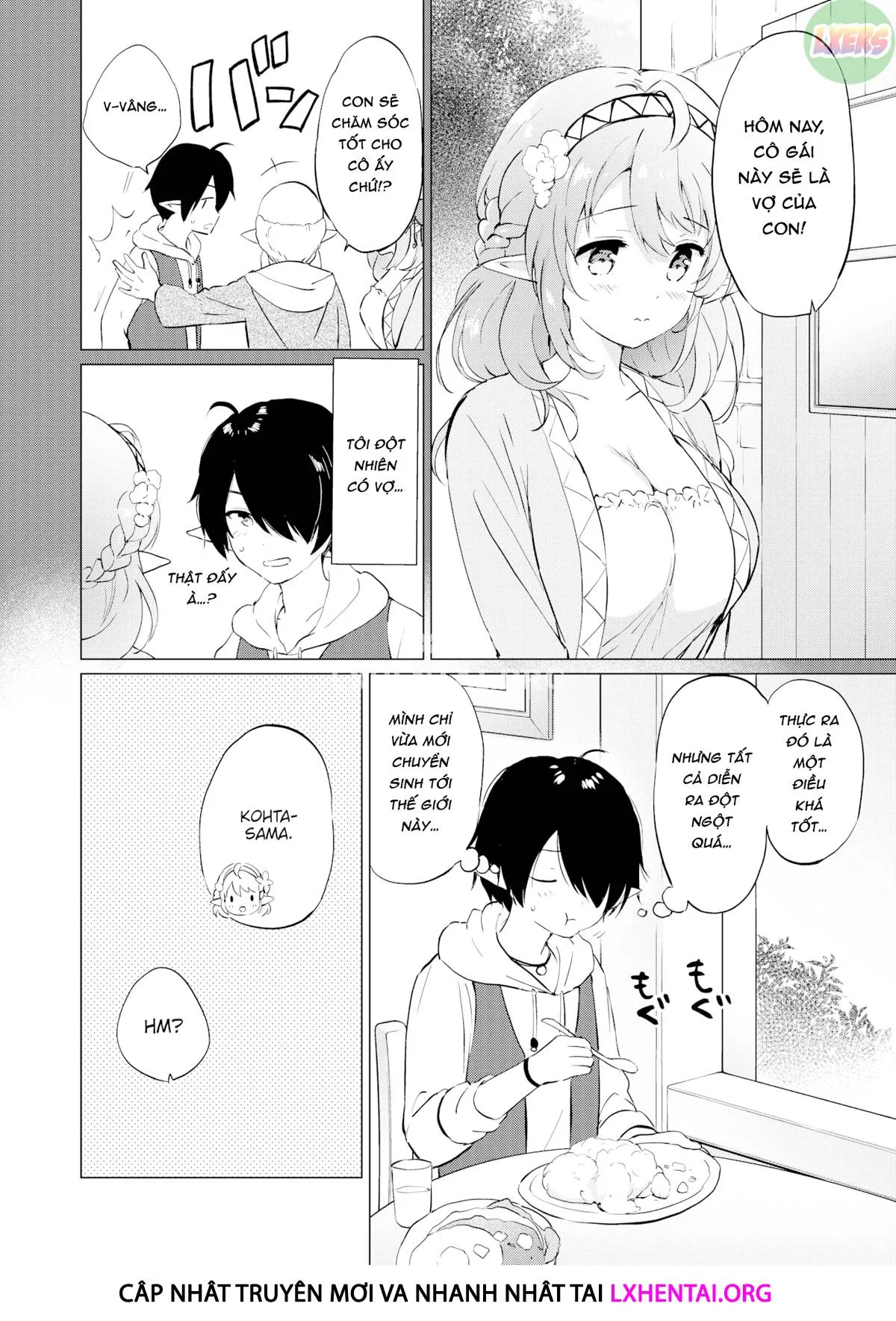 HentaiVN.net - Ảnh 8 - Elf yome no iru kurashi - Chap 1